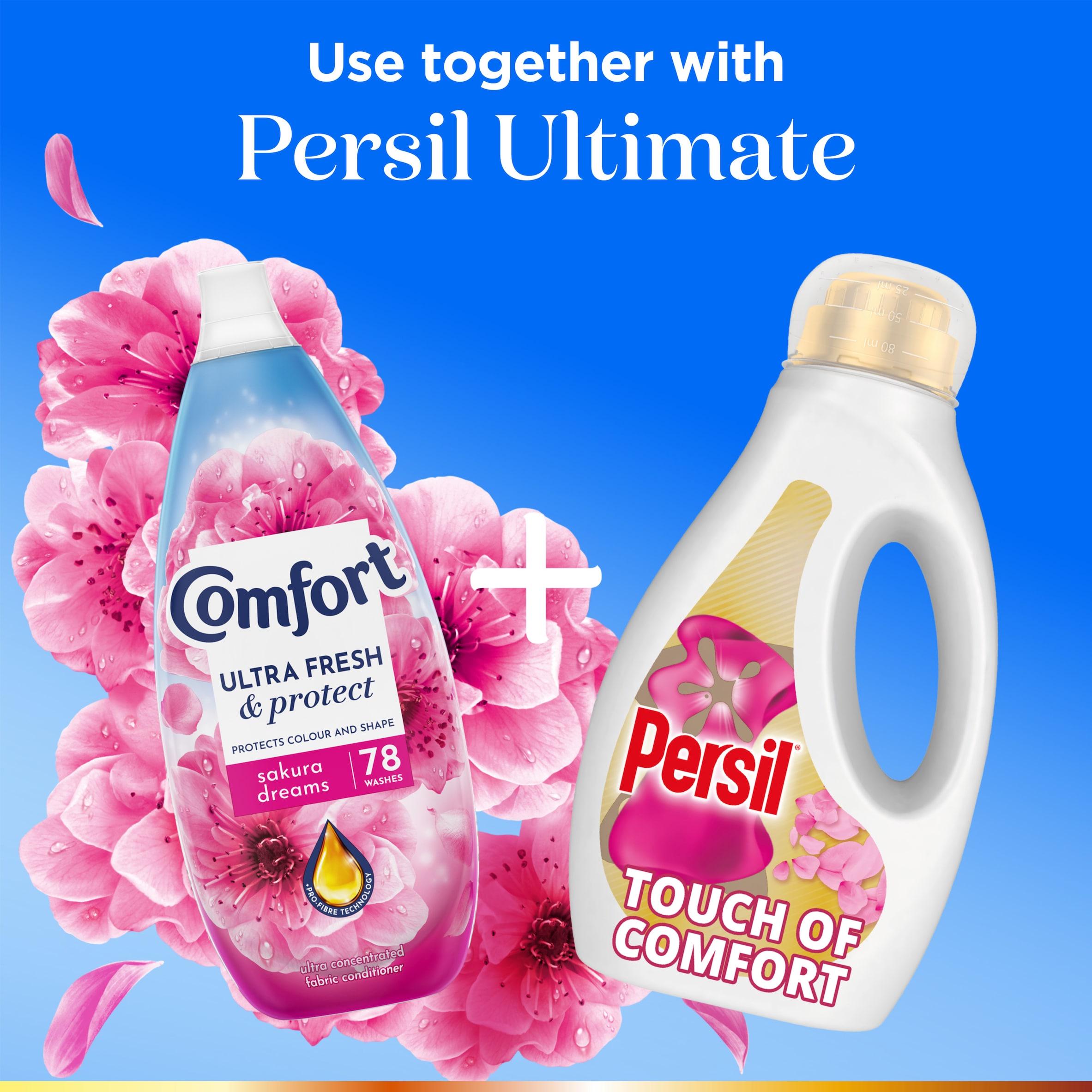 Comfort Ultra Fresh & Protect Sakura Dreams Fabric Conditioner 78 washes 1.17L thumbnail 5