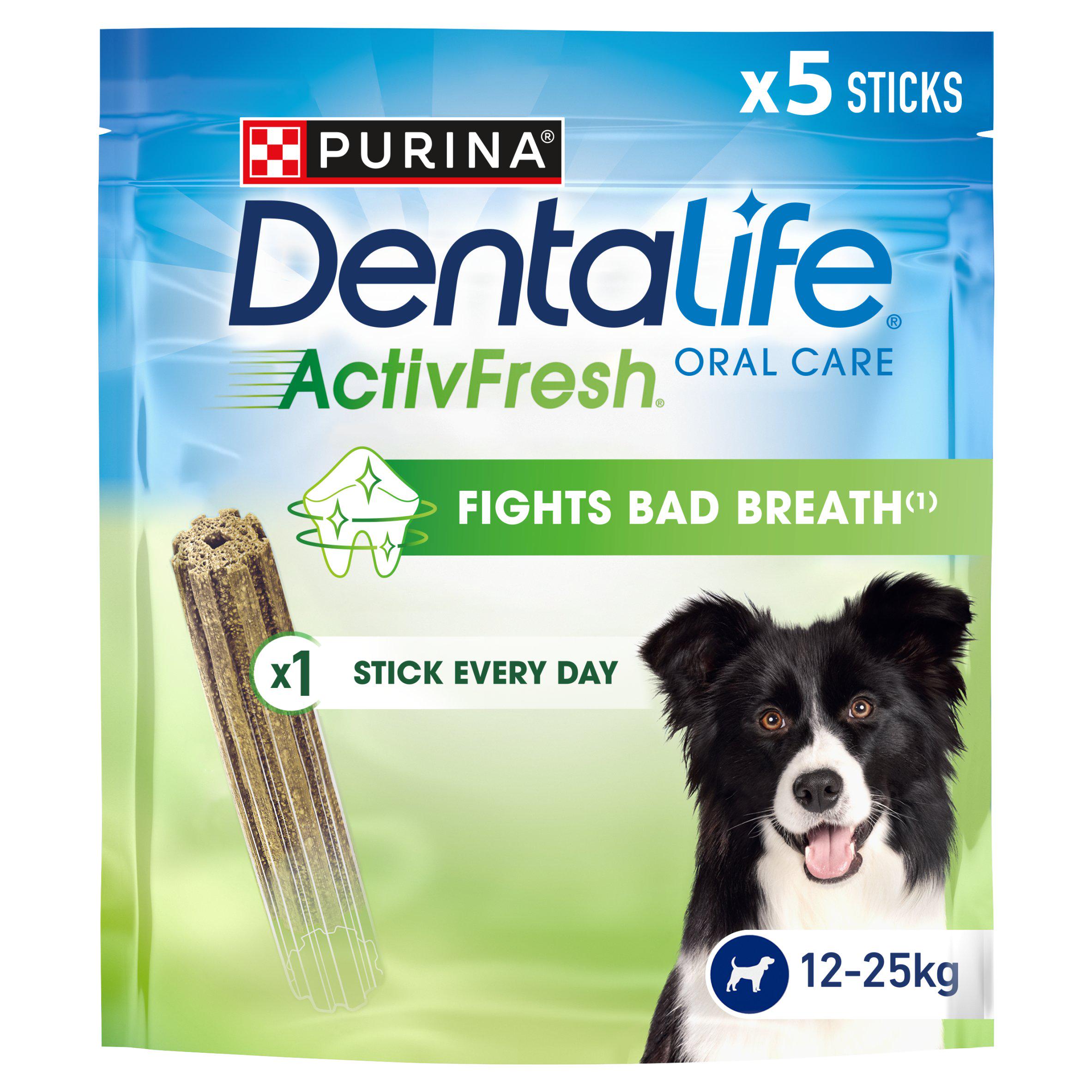 Dentalife ActivFresh Medium Dental Chicken Dog Chews