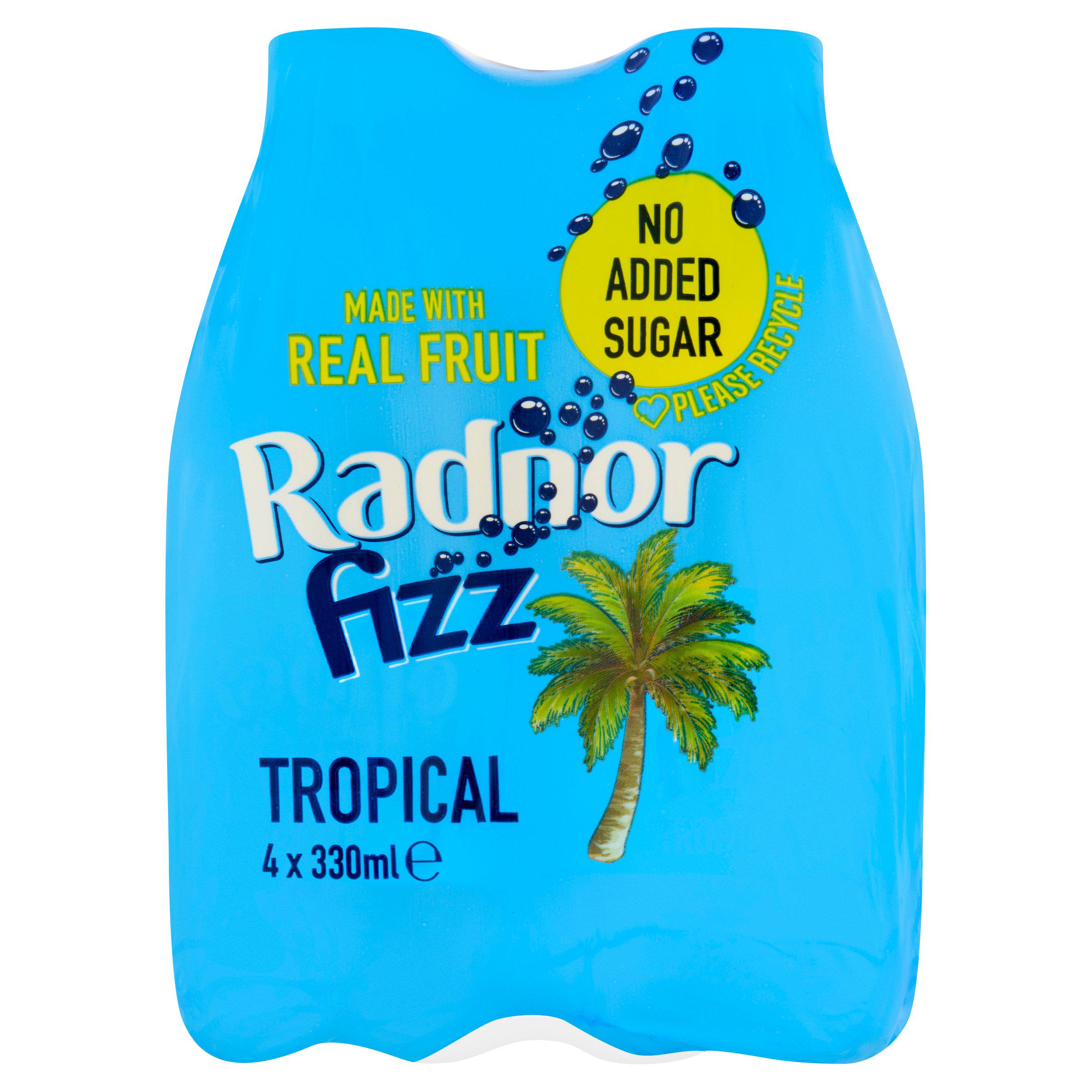 Radnor Fizz Tropical No Added Sugar Bottles