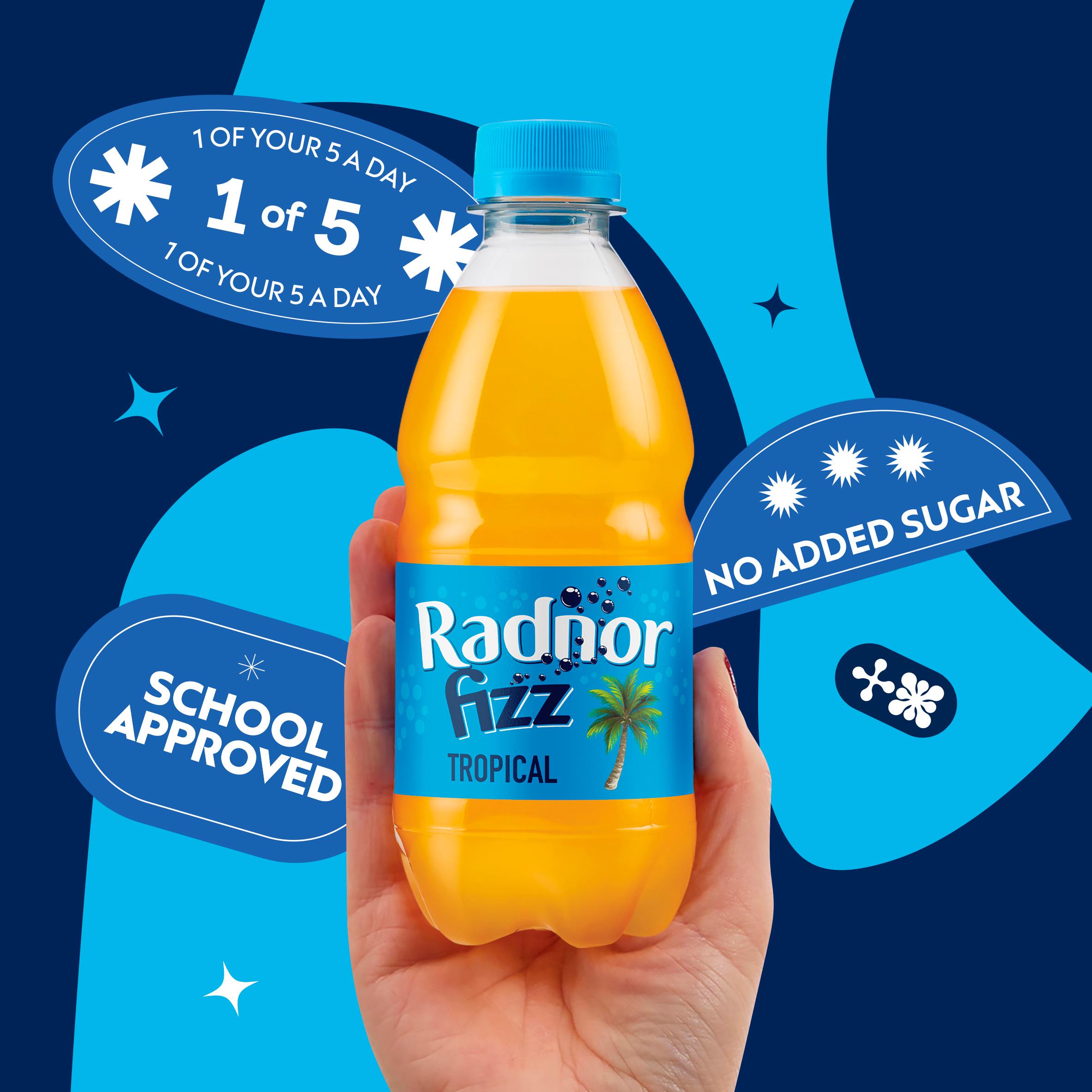 Radnor Fizz Tropical x4 330ml thumbnail 2