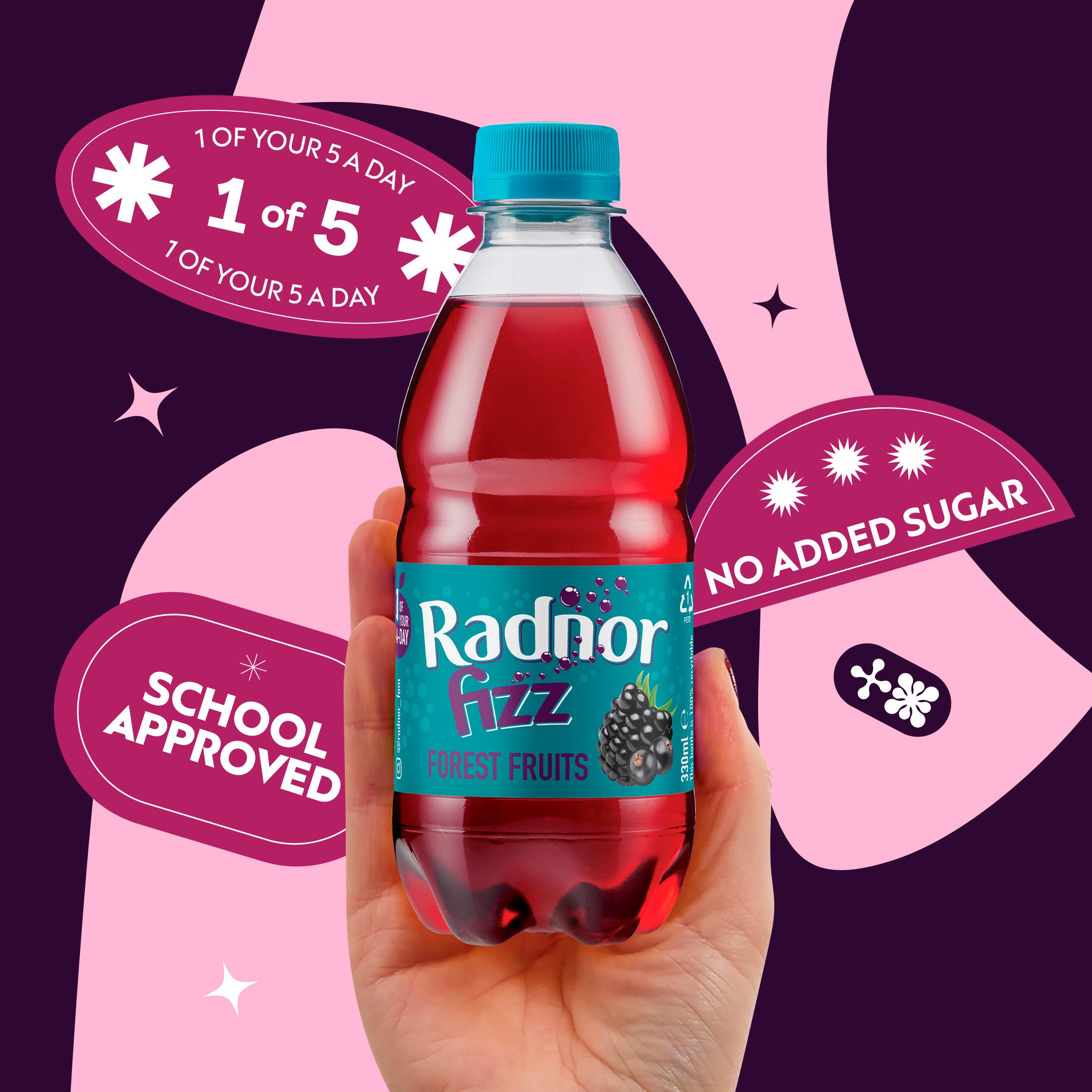 Radnor Fizz Forest Fruits x4 330ml thumbnail 2