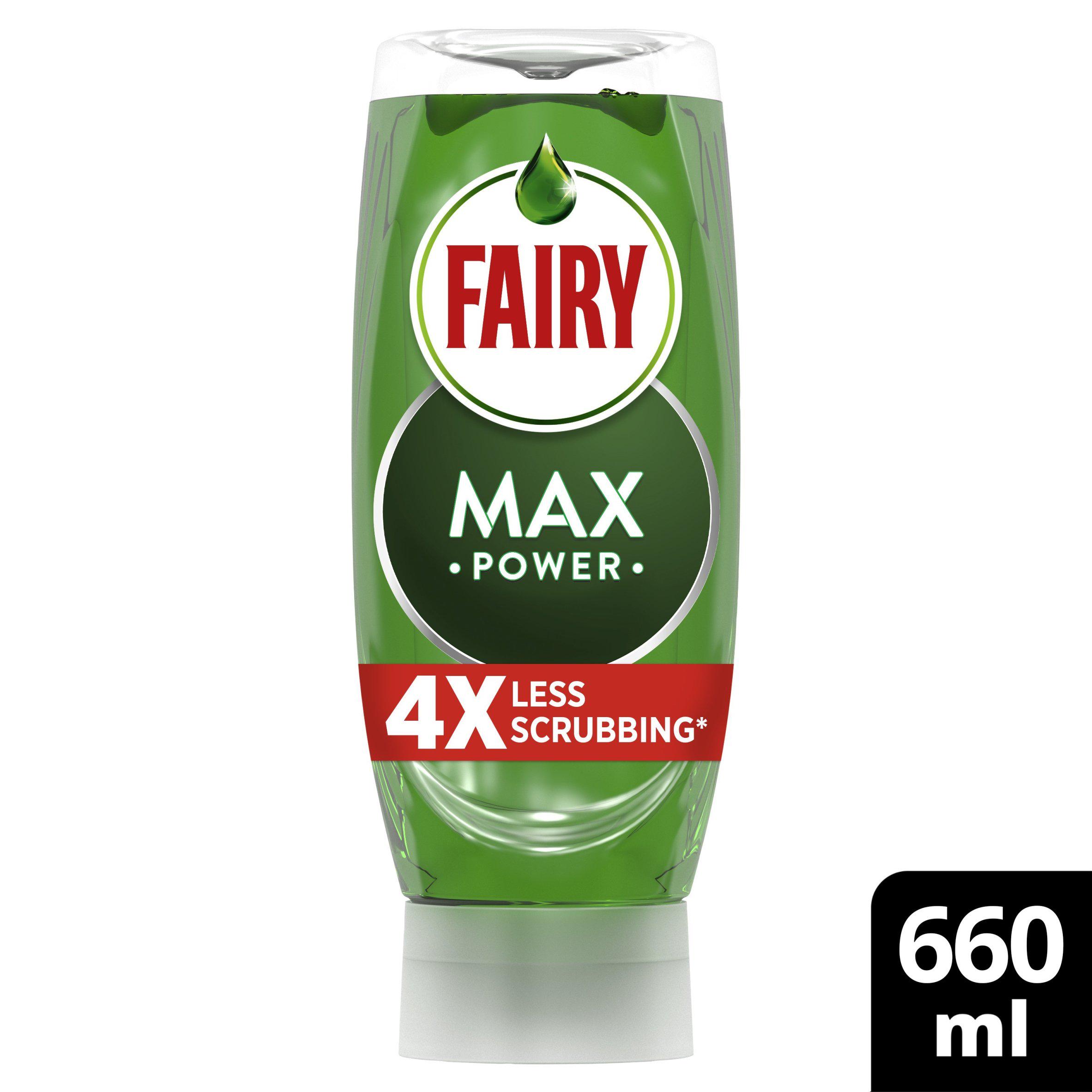 Fairy Max Power Washing Up Liquid Original 660ml