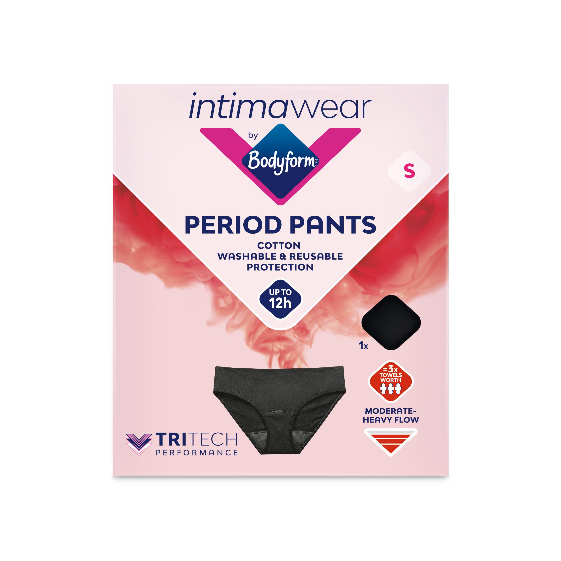 Bodyform Period Pants Washable Underwear Small