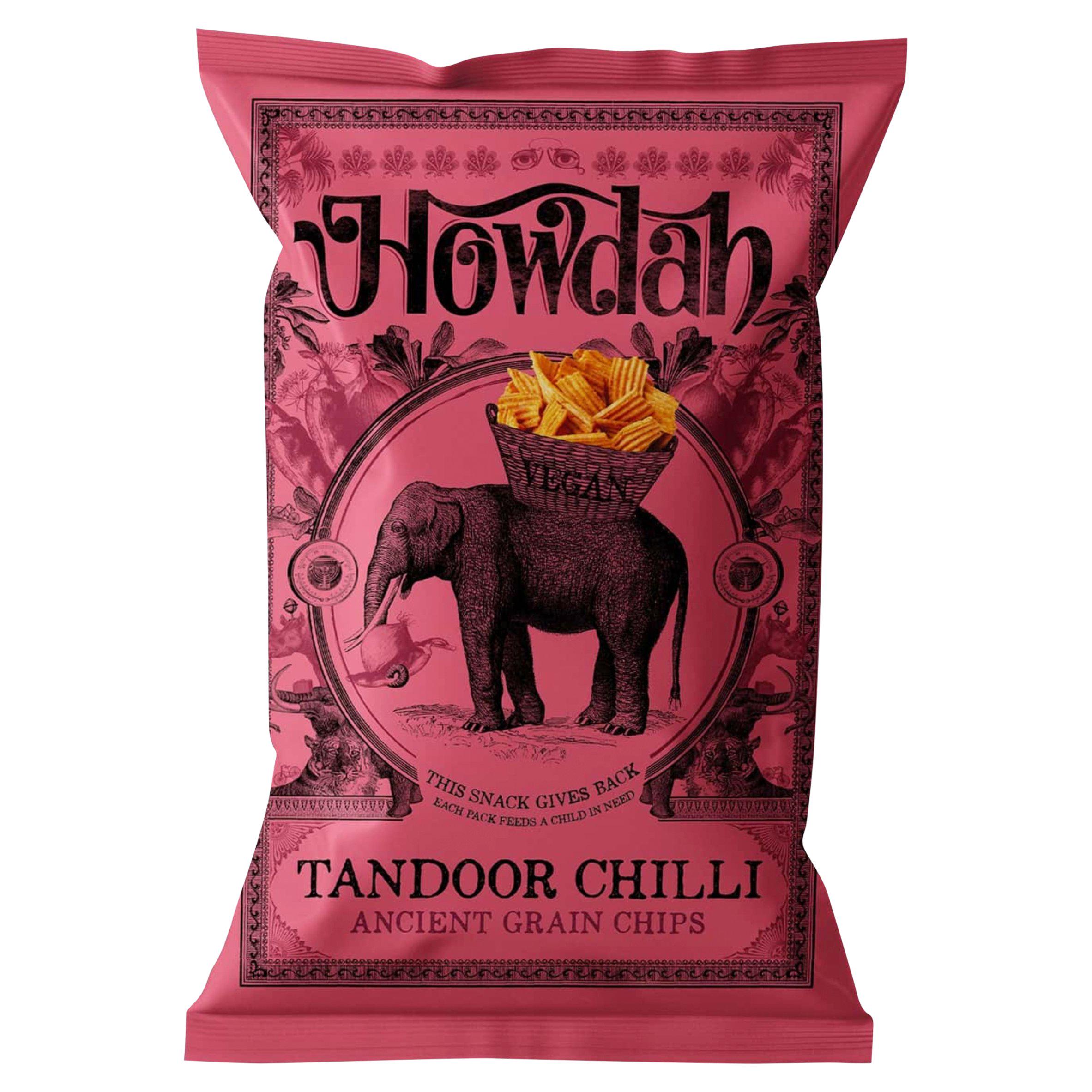 Howdah Ancient Grain Chips - Tandoor Chili