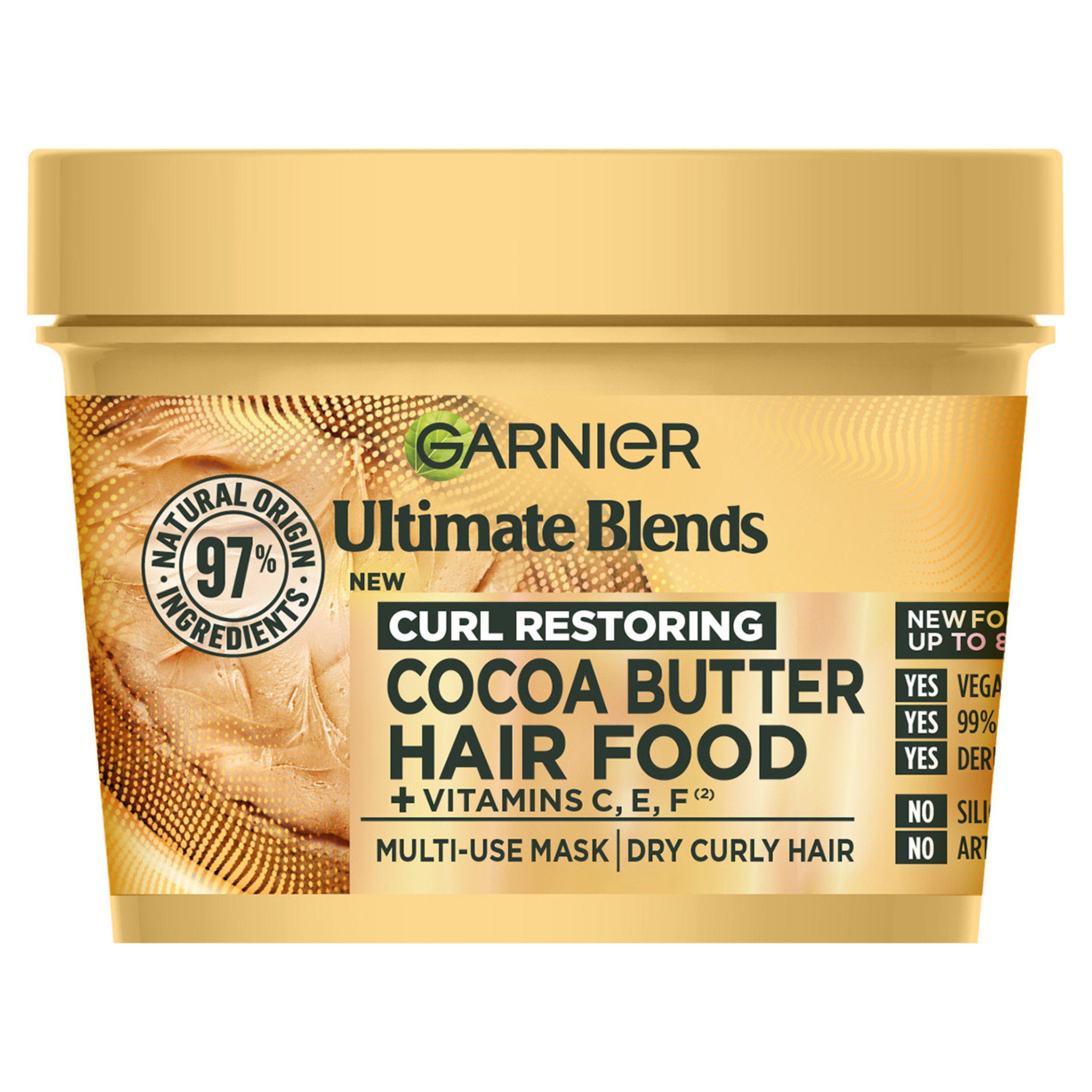 Garnier Ultimate Blends Cocoa Butter Hair Food Multi Use Mask 400ml