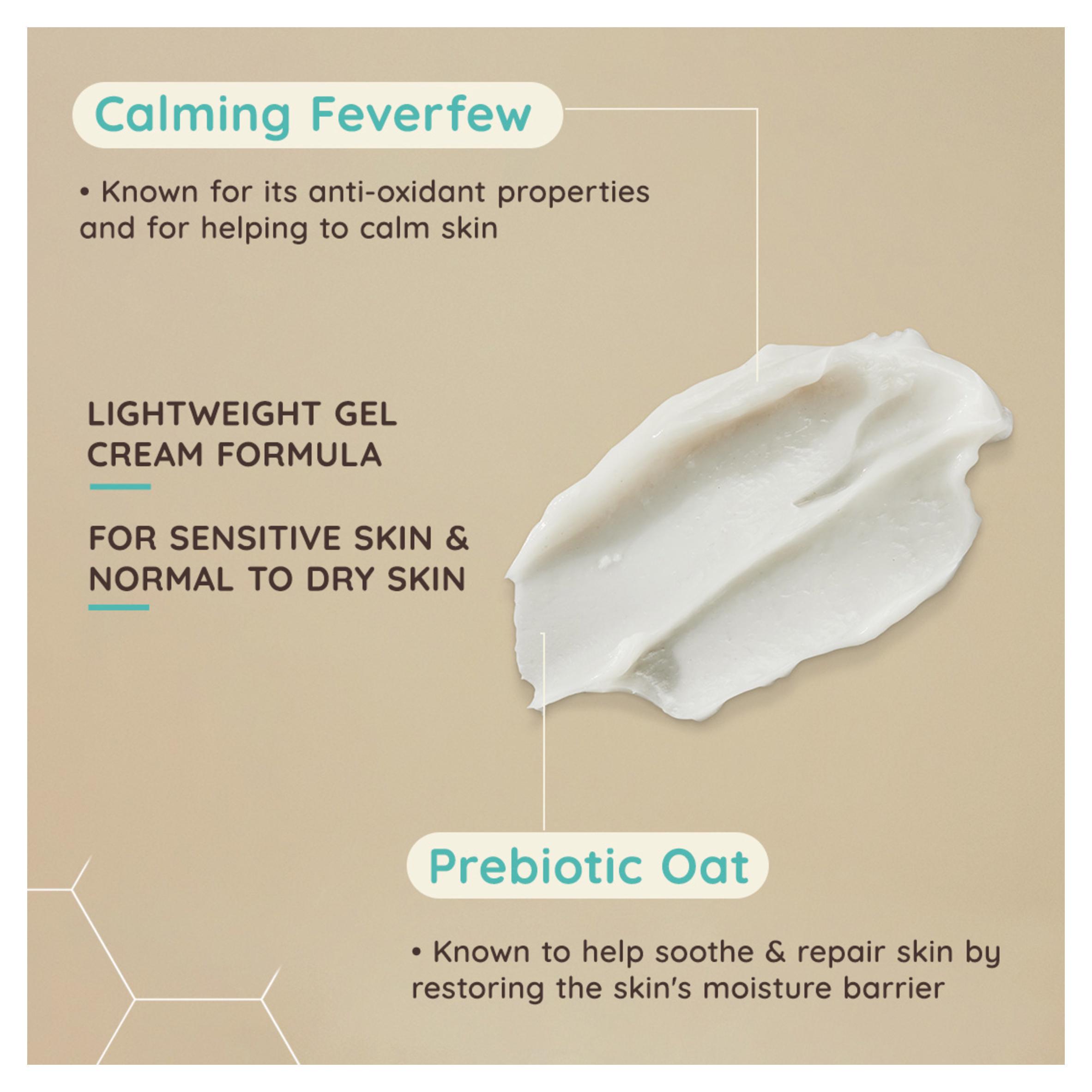 Aveeno Face Calm & Restore Oat Gel Face Cream Moisturiser 50ml thumbnail 4