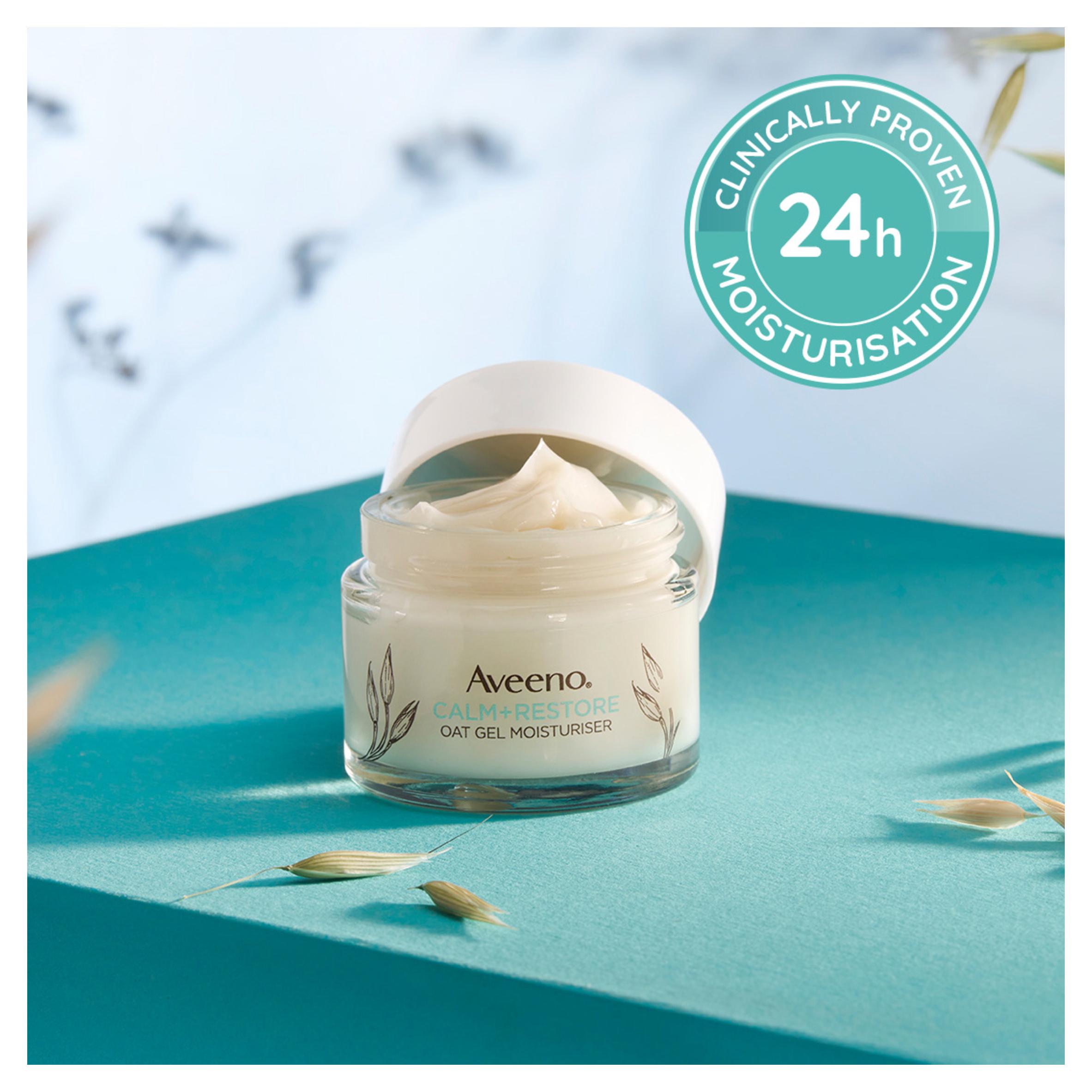 Aveeno Face Calm & Restore Oat Gel Face Cream Moisturiser 50ml thumbnail 6