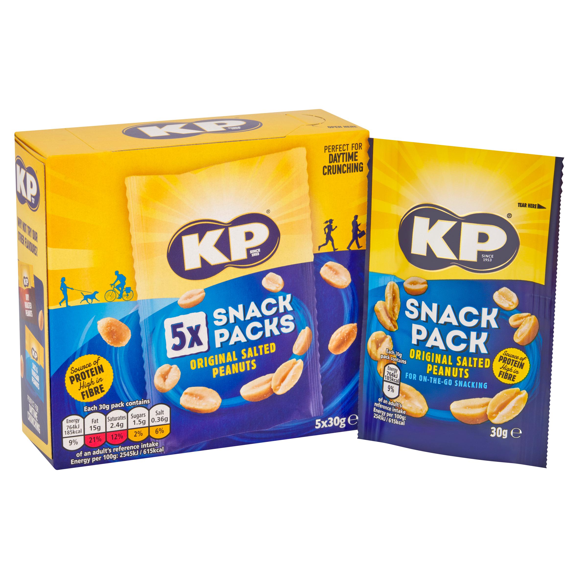 KP Salted Peanuts Multipack x5 thumbnail 2