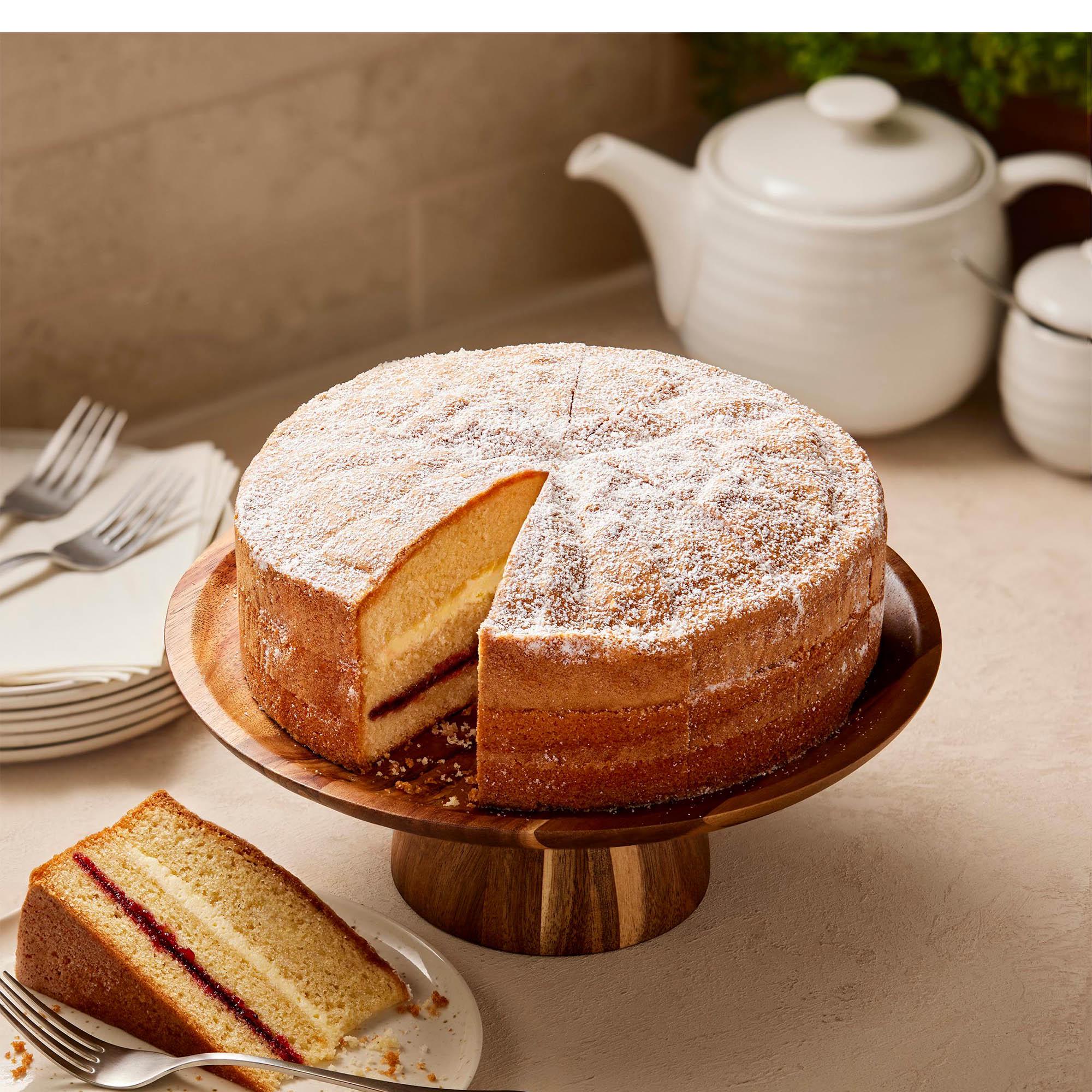 Sainsbury's 1.6kg Triple Layer Victoria Sponge Cake thumbnail 2