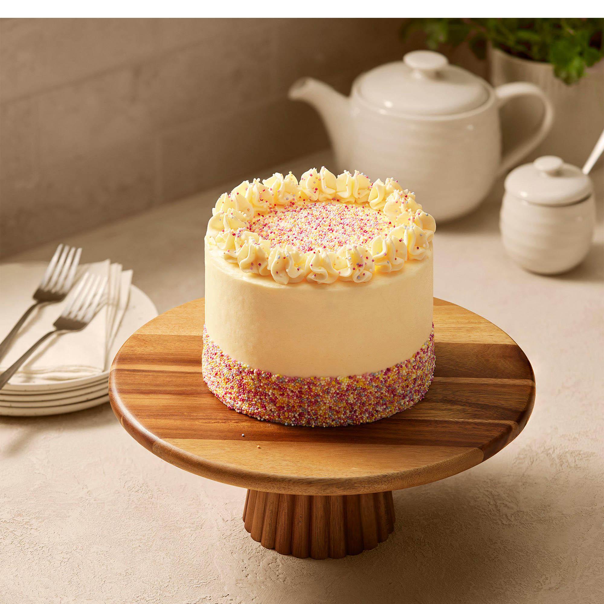Sainsbury's 1.2kg Rainbow Layer Birthday Cake