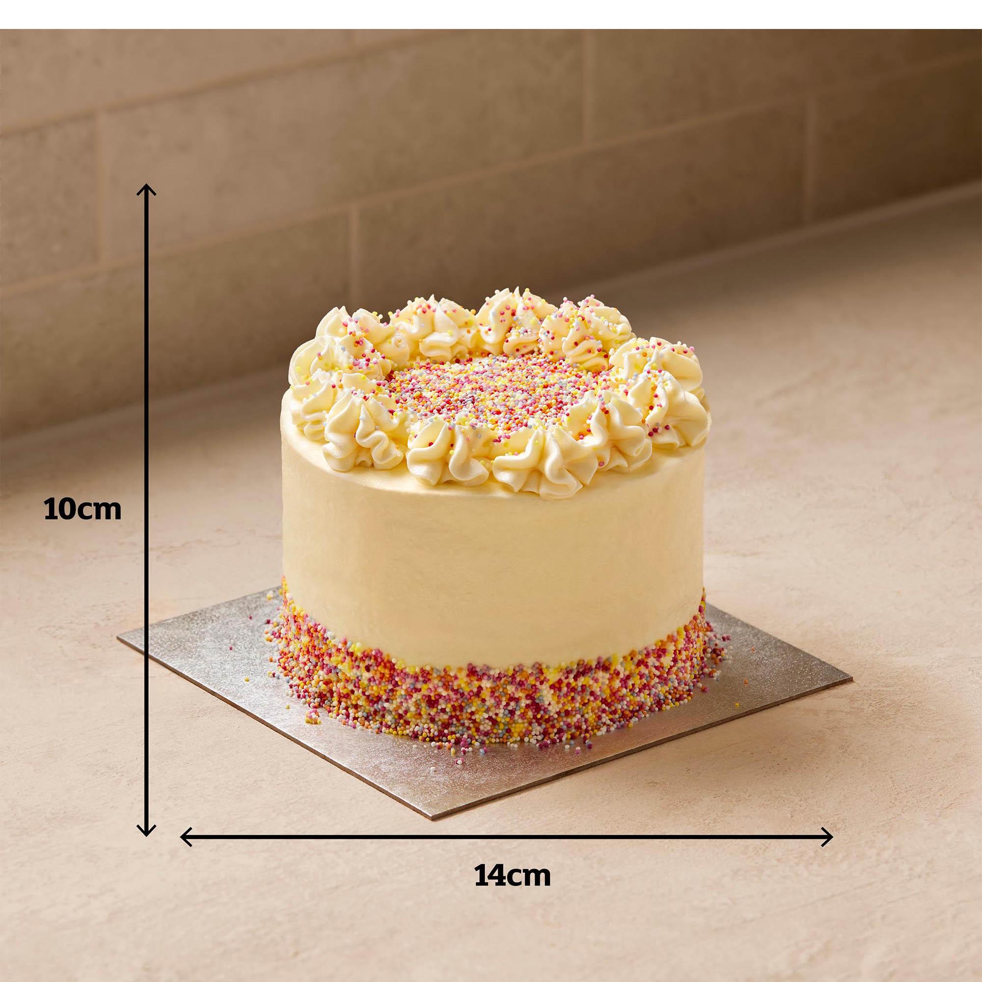 Sainsbury's 1.2kg Rainbow Layer Birthday Cake thumbnail 3