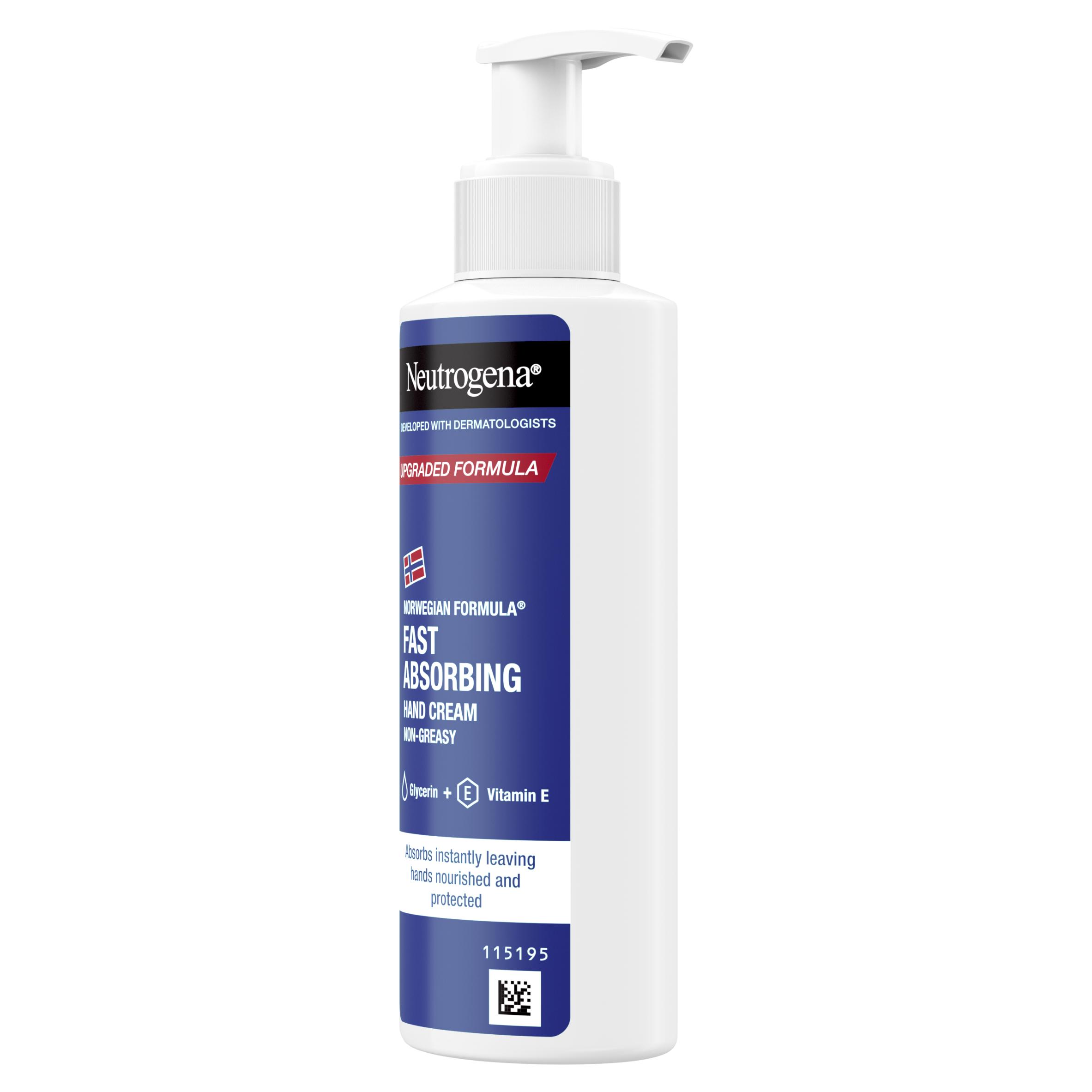 Neutrogena Norwegian Formula Fast Absorbing Hand Cream Light Texture 150ml thumbnail 3