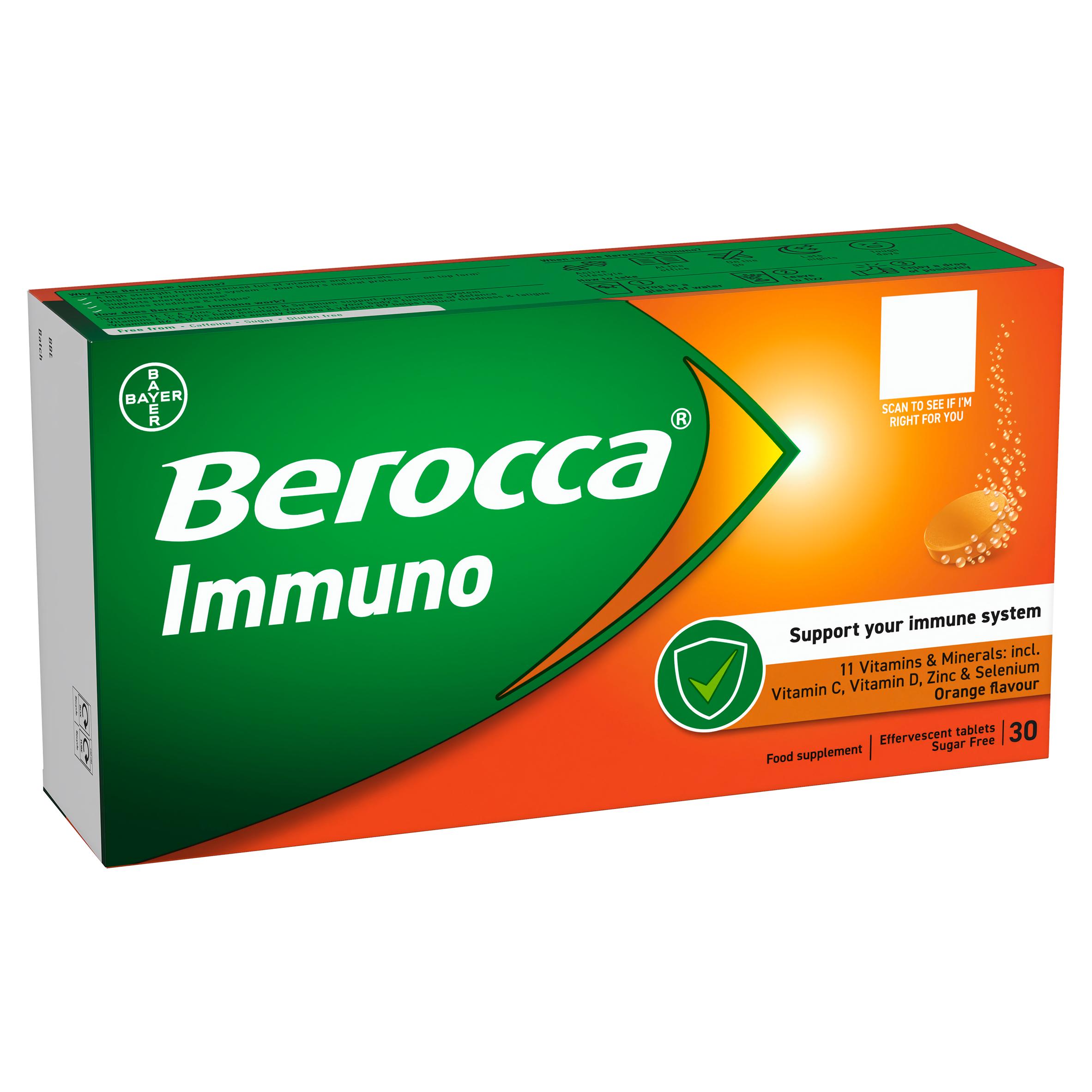 Berocca Immuno-Energy & Immune Support Tablets x30 thumbnail 2