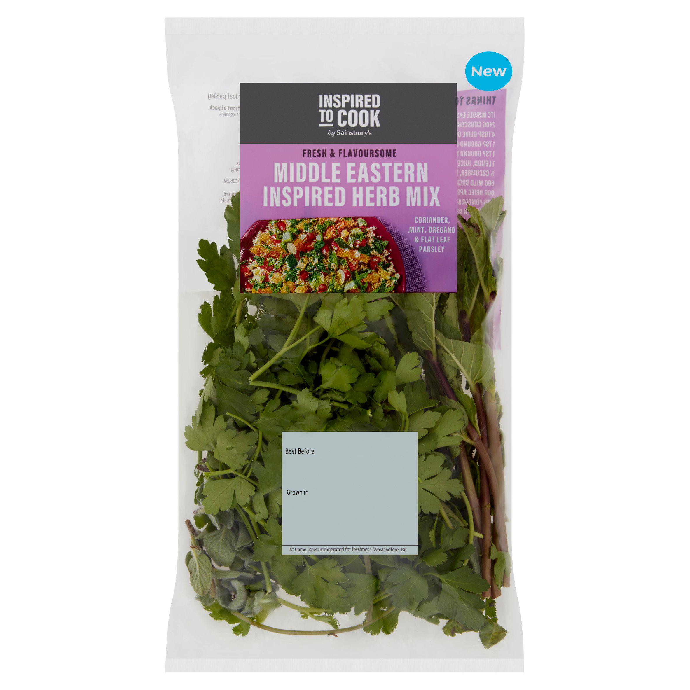 Sainsbury's Middle Eastern Inspired Herb Mix, Inspired to Cook 40g