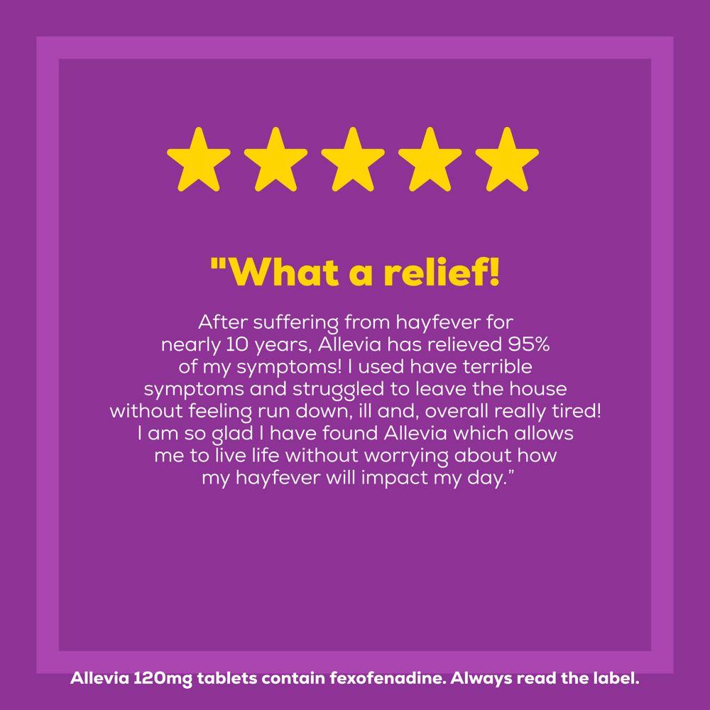 Allevia Hayfever Allergy Relief Tablets x15 thumbnail 6