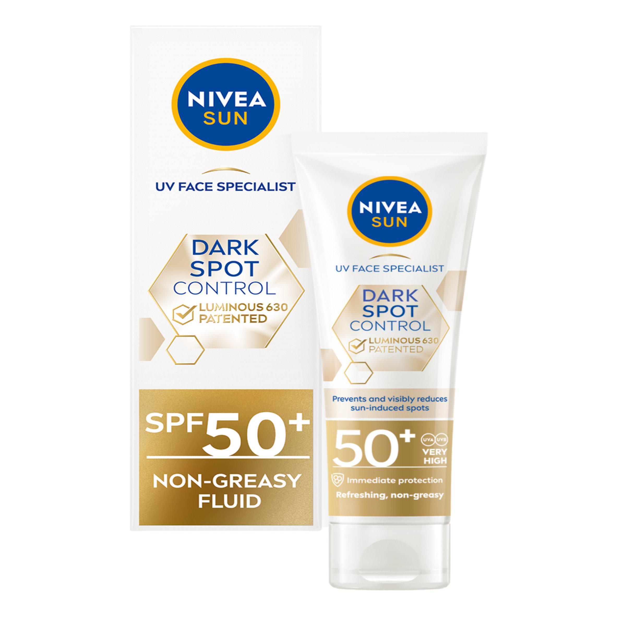 Nivea Sun 40ml SPF 50+ UV Face Luminous 630 Dark Spot Control Sun Fluid