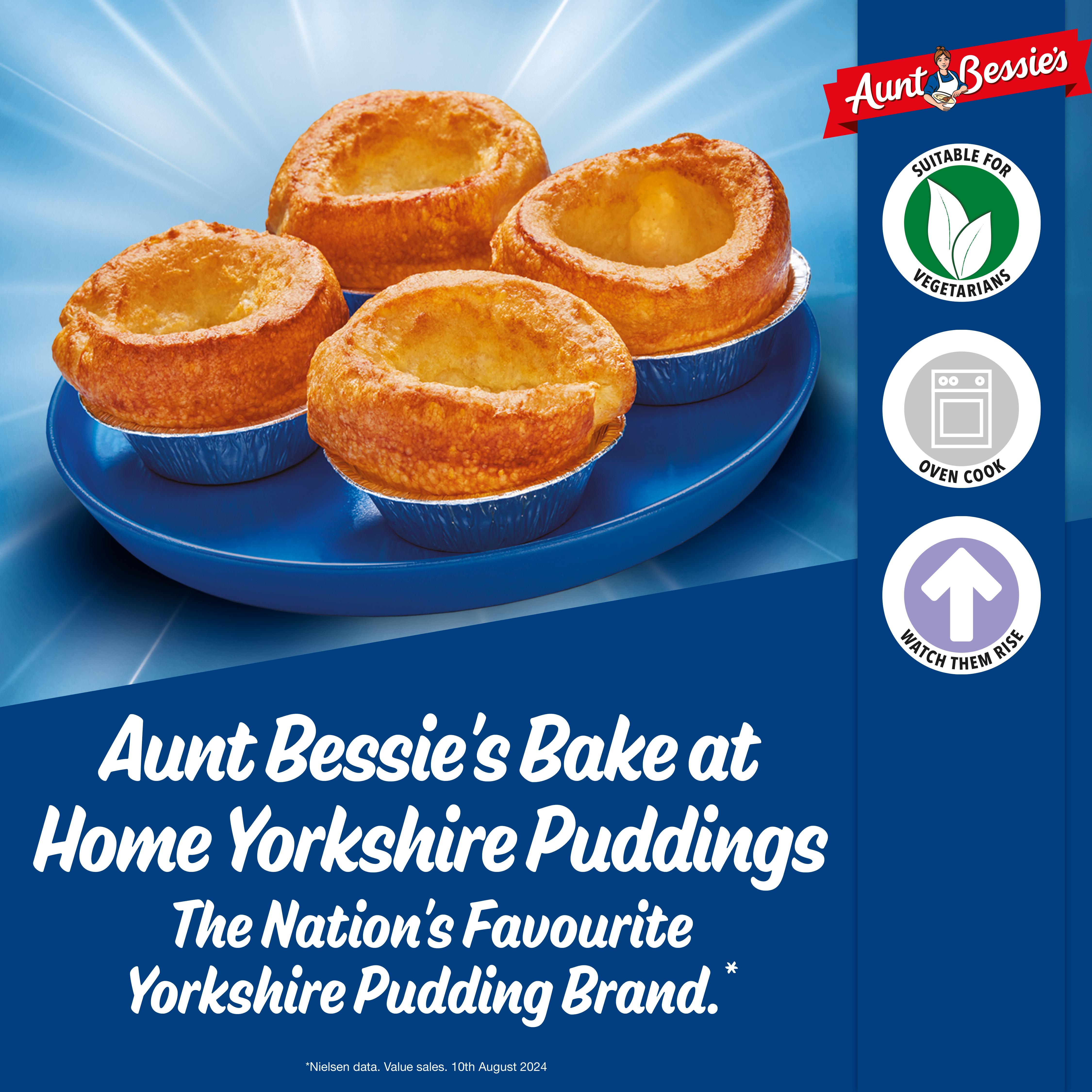 Aunt Bessie's Bake at Home Yorkshire Puddings x12 370g thumbnail 2