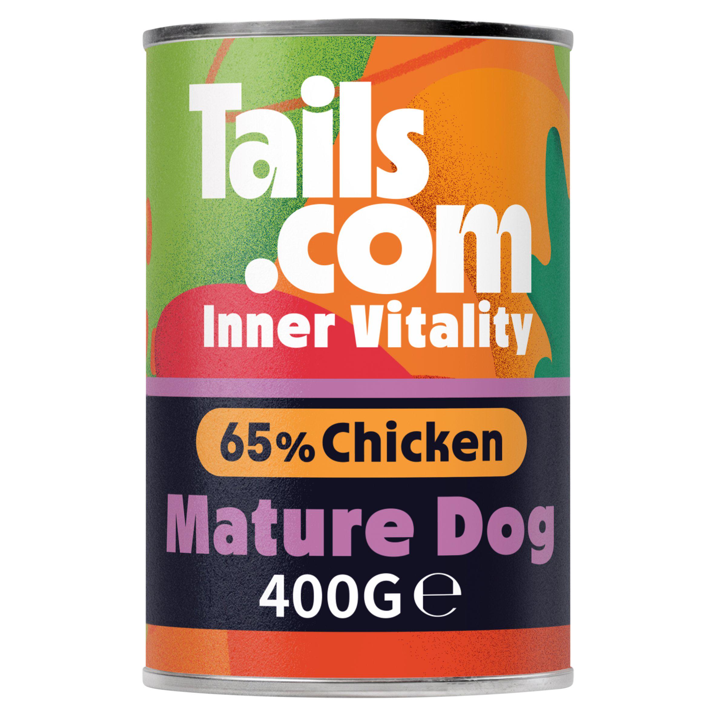 Tails.com Inner Vitality Mature Dog Wet Food Chicken