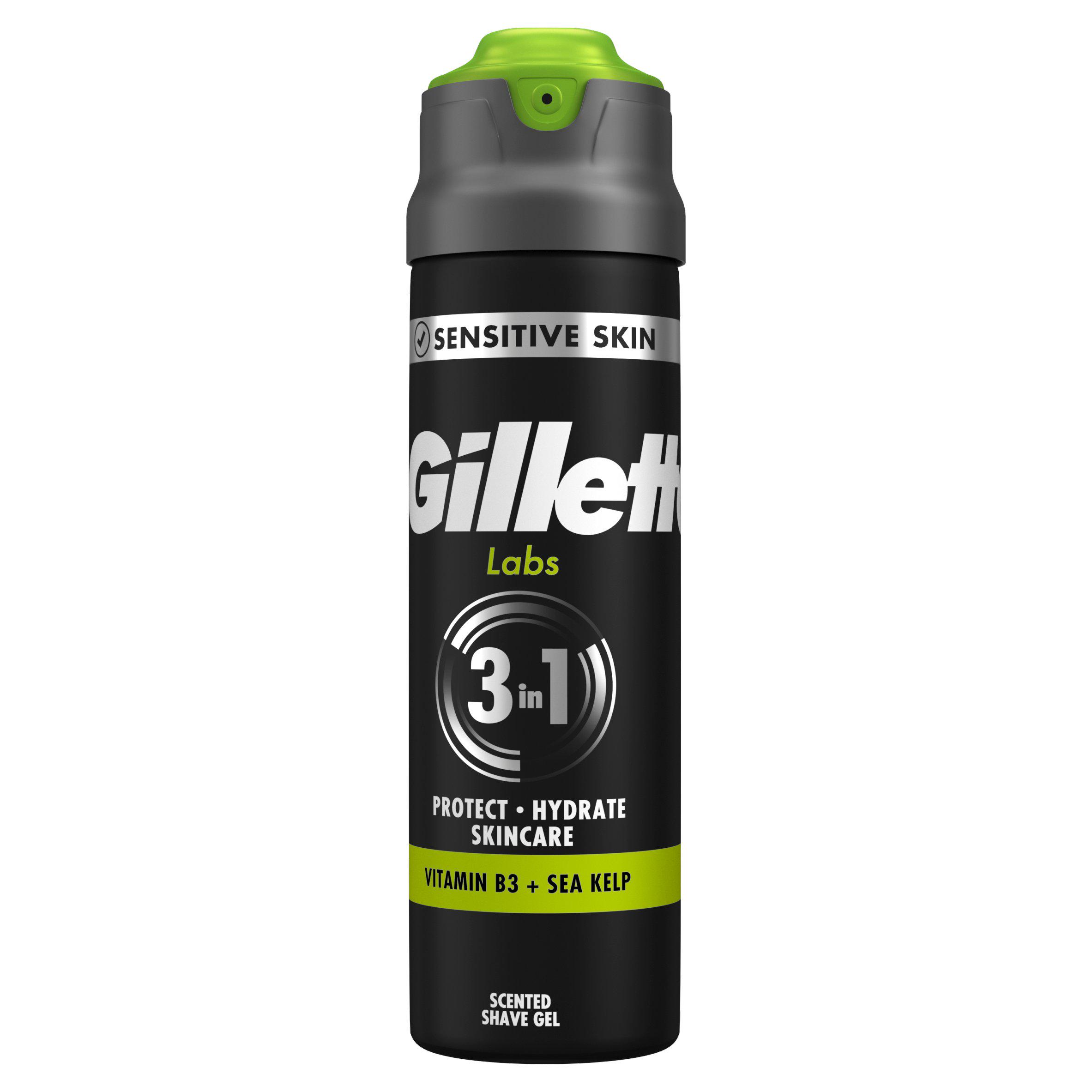 Gillette Labs Rapid Foaming Shaving Gel For Men 198ml