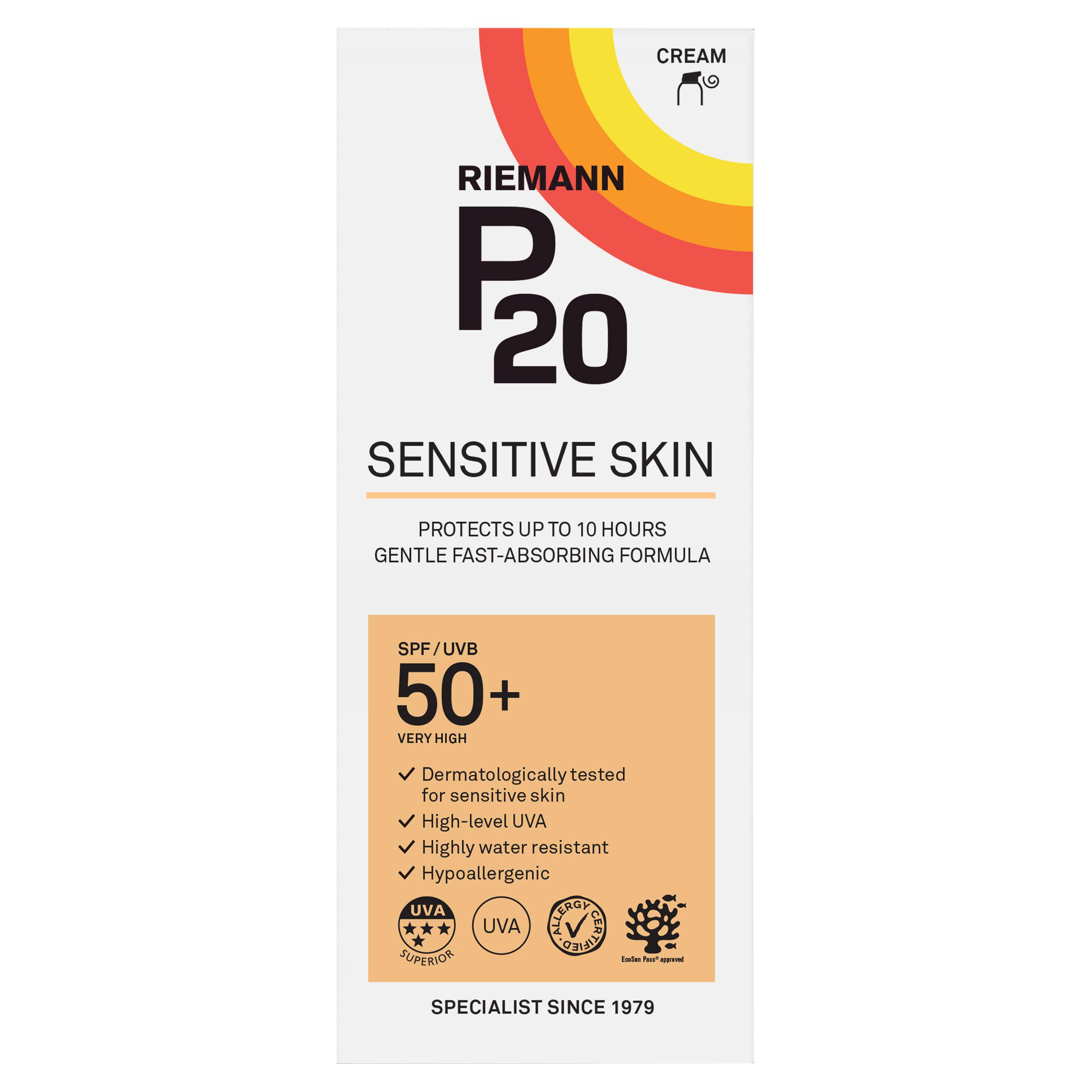 Riemann P20 Cream SPF UVB 50+ Very High 200ml