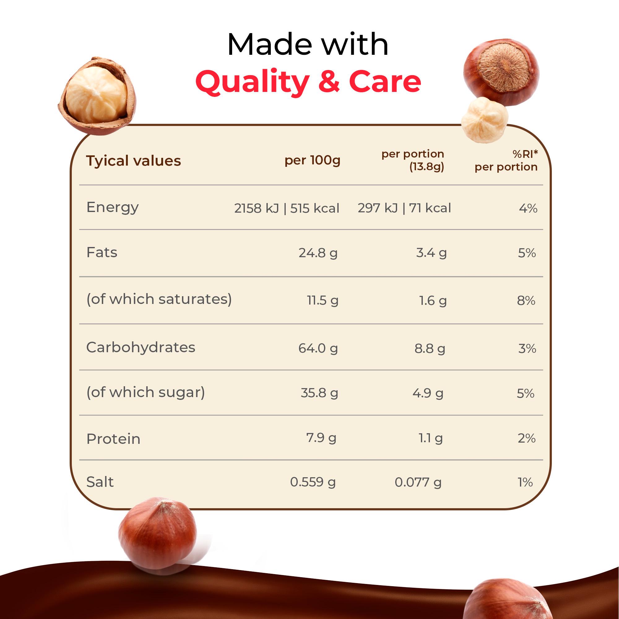 Nutella Chocolate & Hazelnut Biscuits x20 276g thumbnail 6