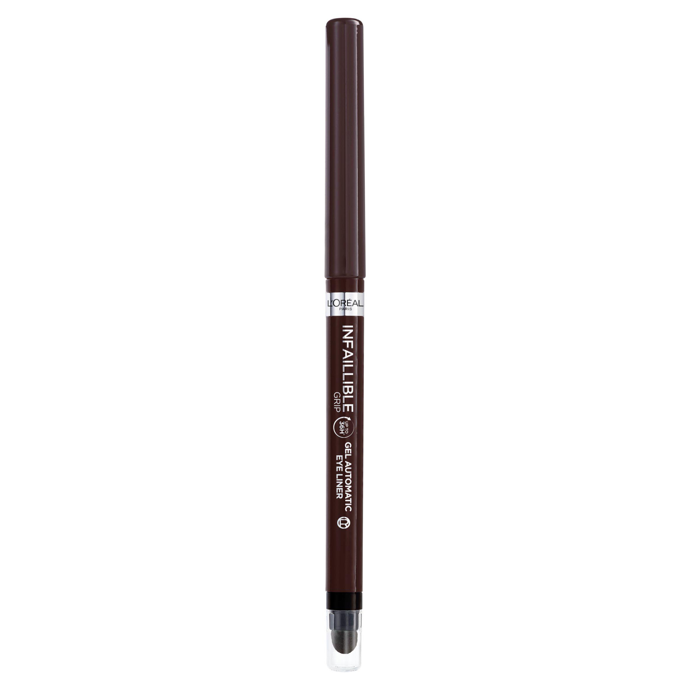 L'Oreal Paris Infallible Grip 36h Gel Automatic Eyeliner, Semi Permanent, Brown Denim