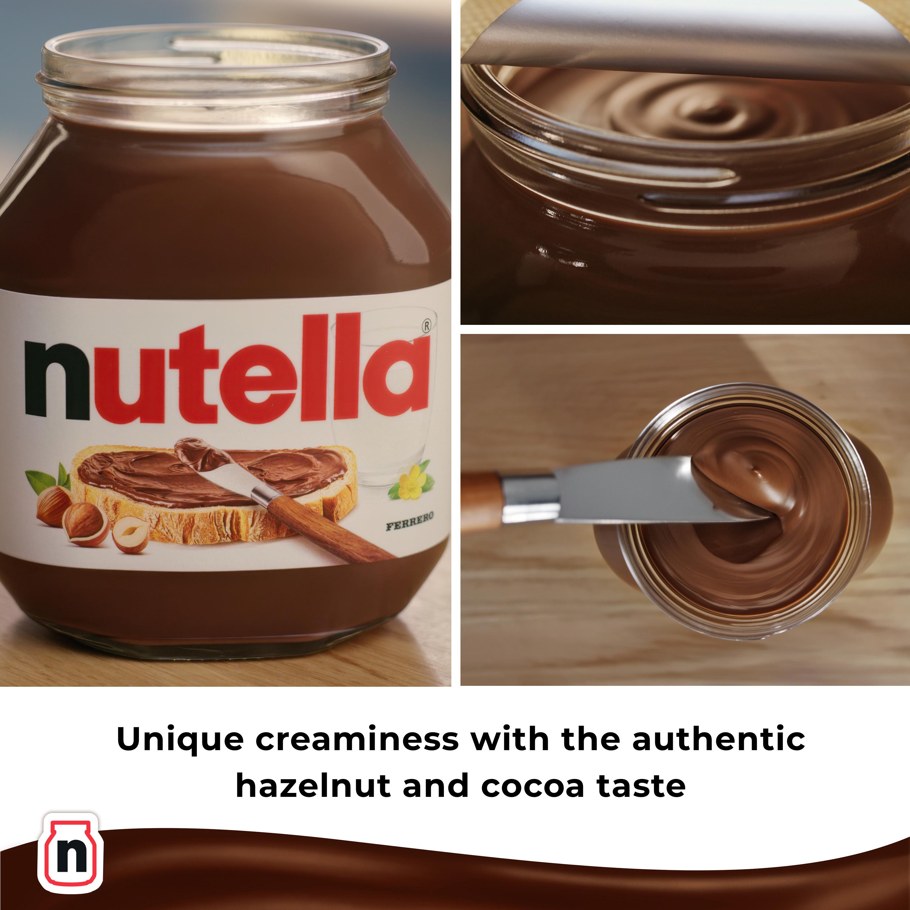 Nutella Hazelnut & Chocolate Spread 1kg thumbnail 5