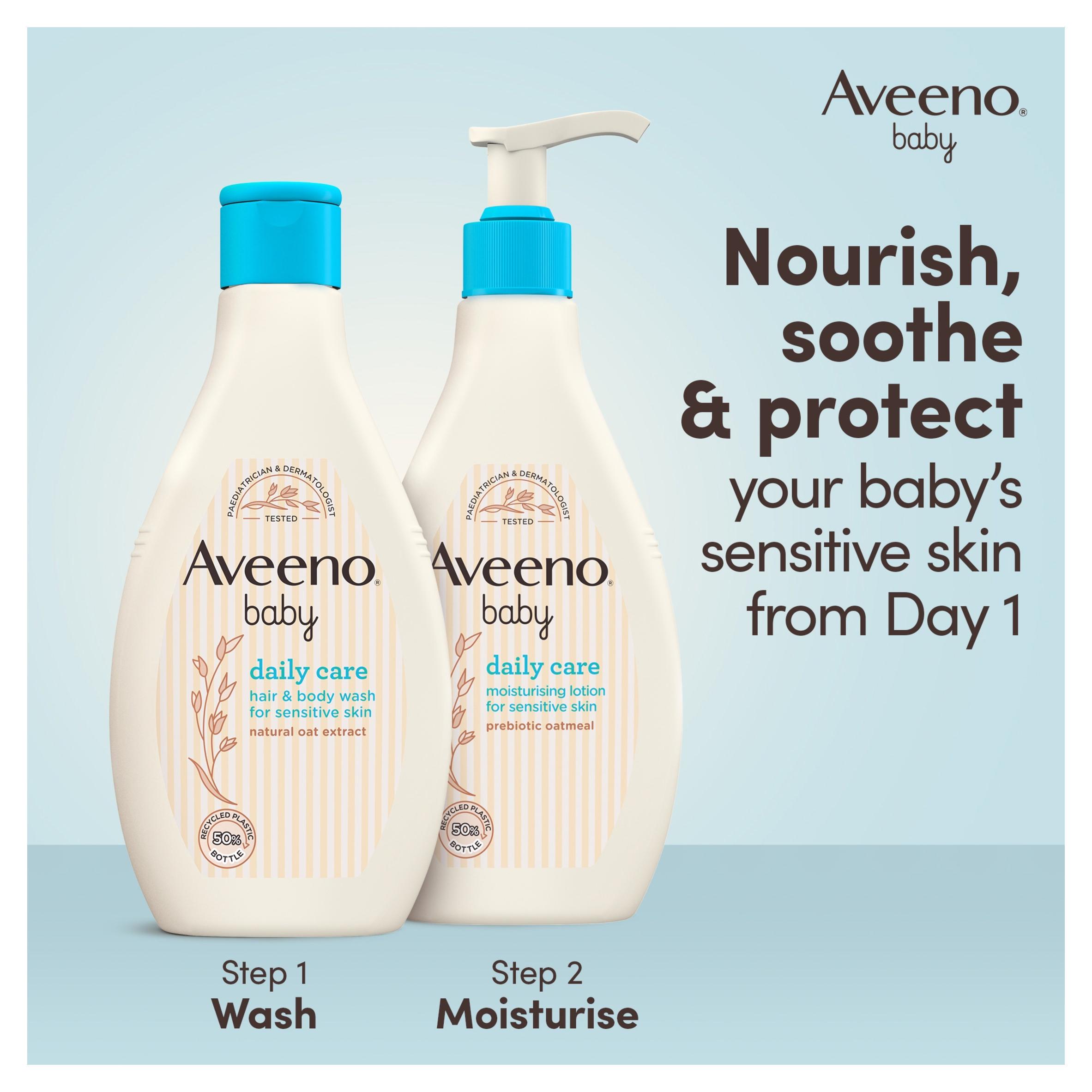 Aveeno Baby Daily Care Hair & Body Baby Wash 250ml thumbnail 4