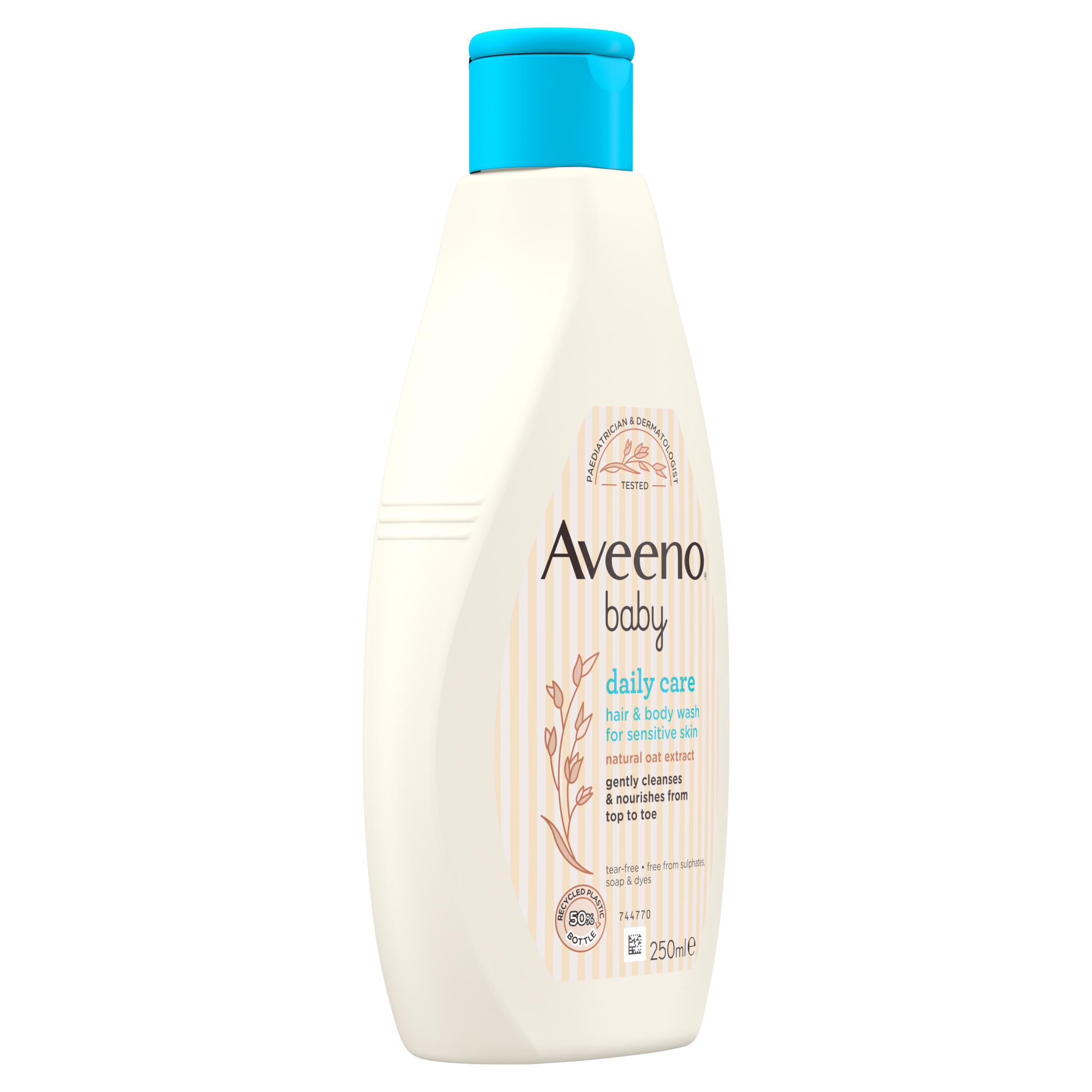 Aveeno Baby Daily Care Hair & Body Baby Wash 250ml thumbnail 6