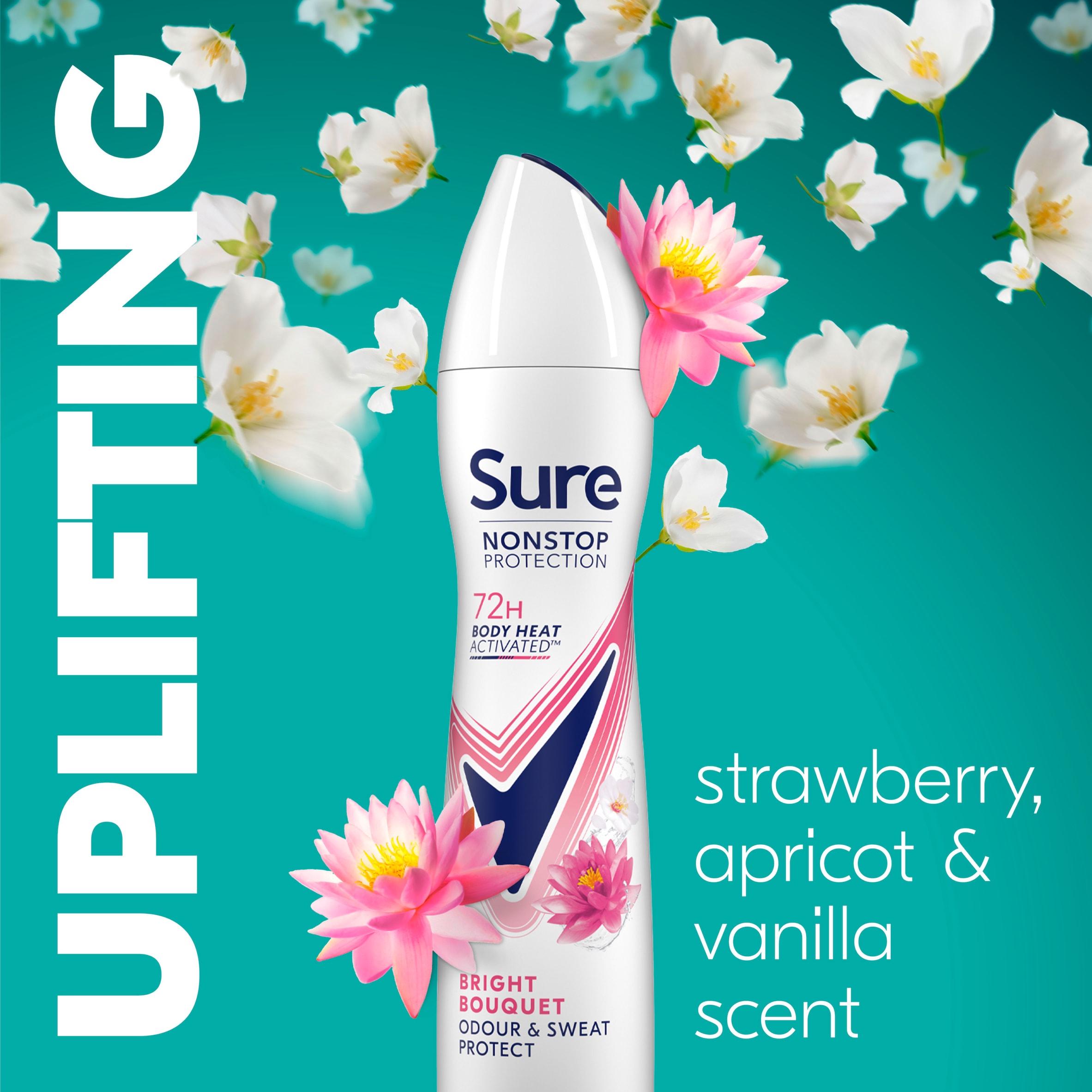 Sure Women Bright Bouquet 72h Nonstop Protection Antiperspirant Deodorant 250ml thumbnail 3