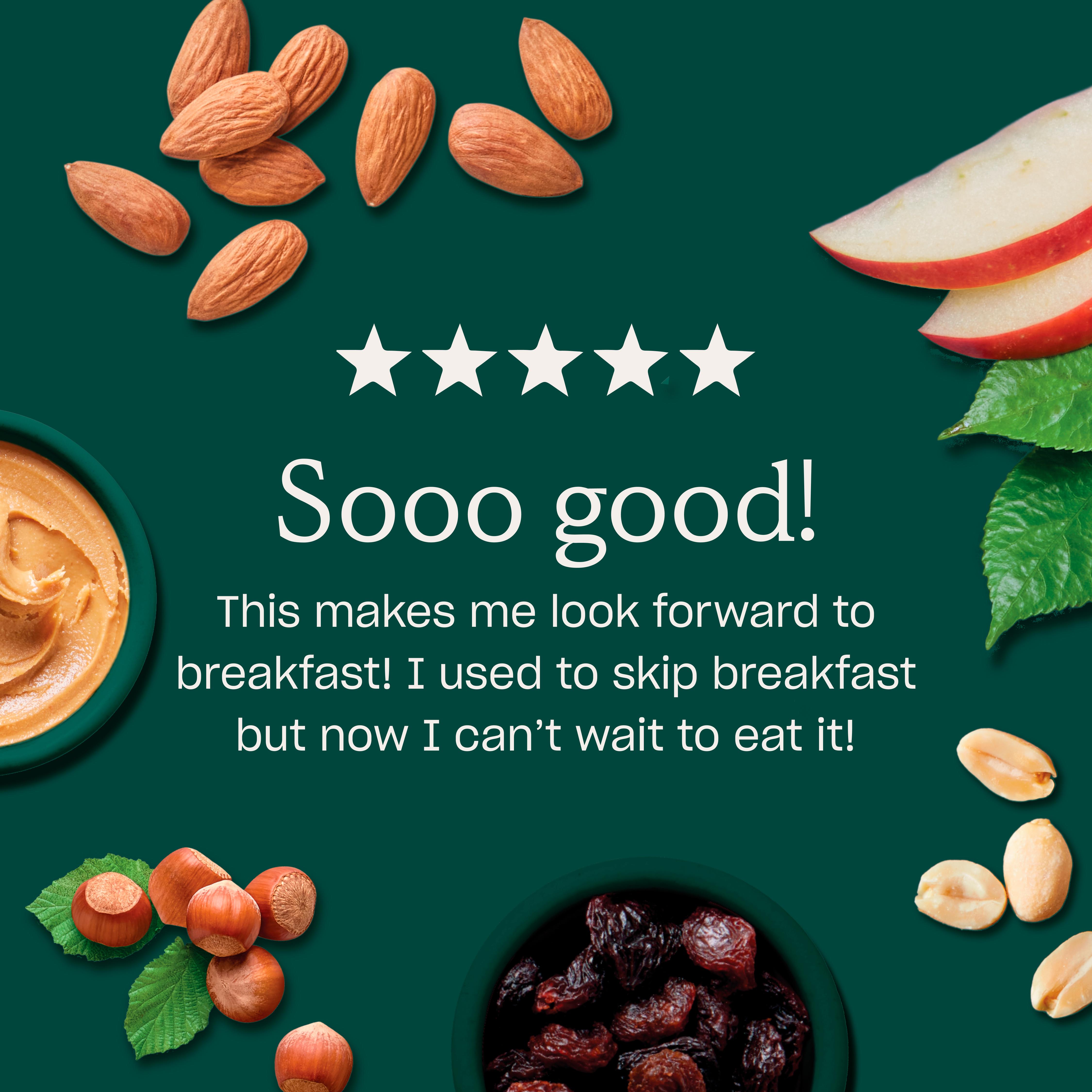 Deliciously Ella 400g Almond & Cinnamon Granola Breakfast Cereal thumbnail 5