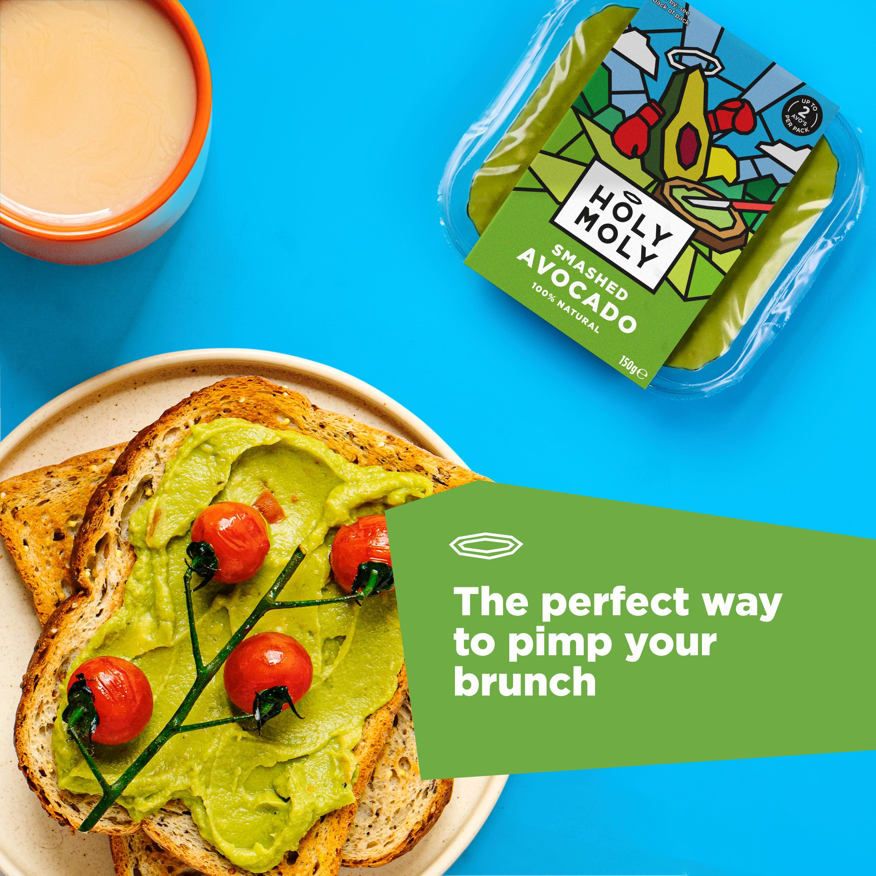 Holy Moly Smashed Avocado 150g thumbnail 3