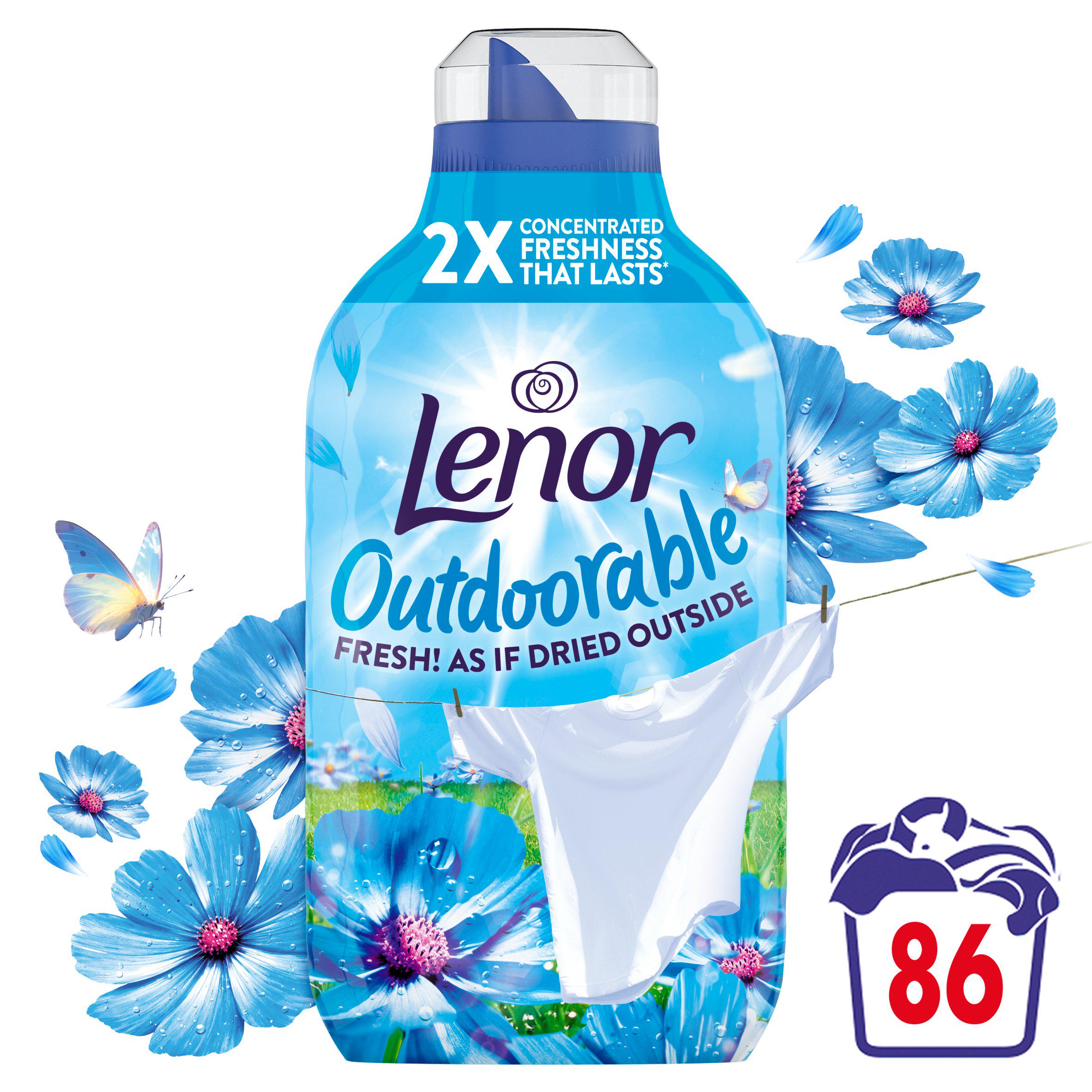 Lenor Outdoorable Spring Awakening Fabric Conditioner 86 Washes