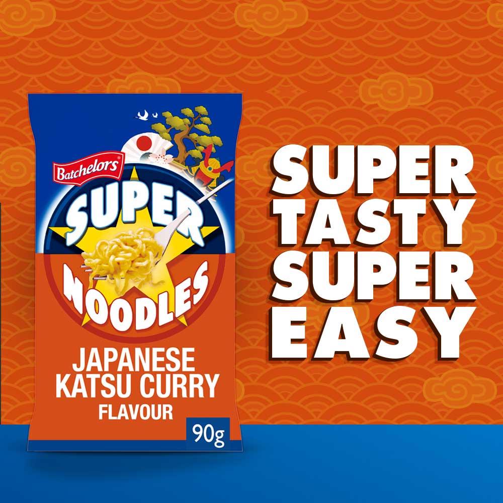 Batchelors Super Noodles Japanese Katsu Curry Flavour 90g thumbnail 2