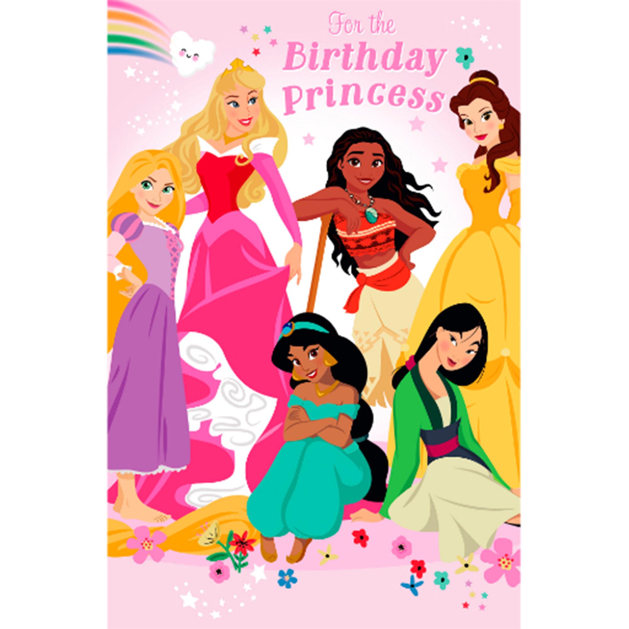 Carlton Birthday Card Disney Birthday Princess