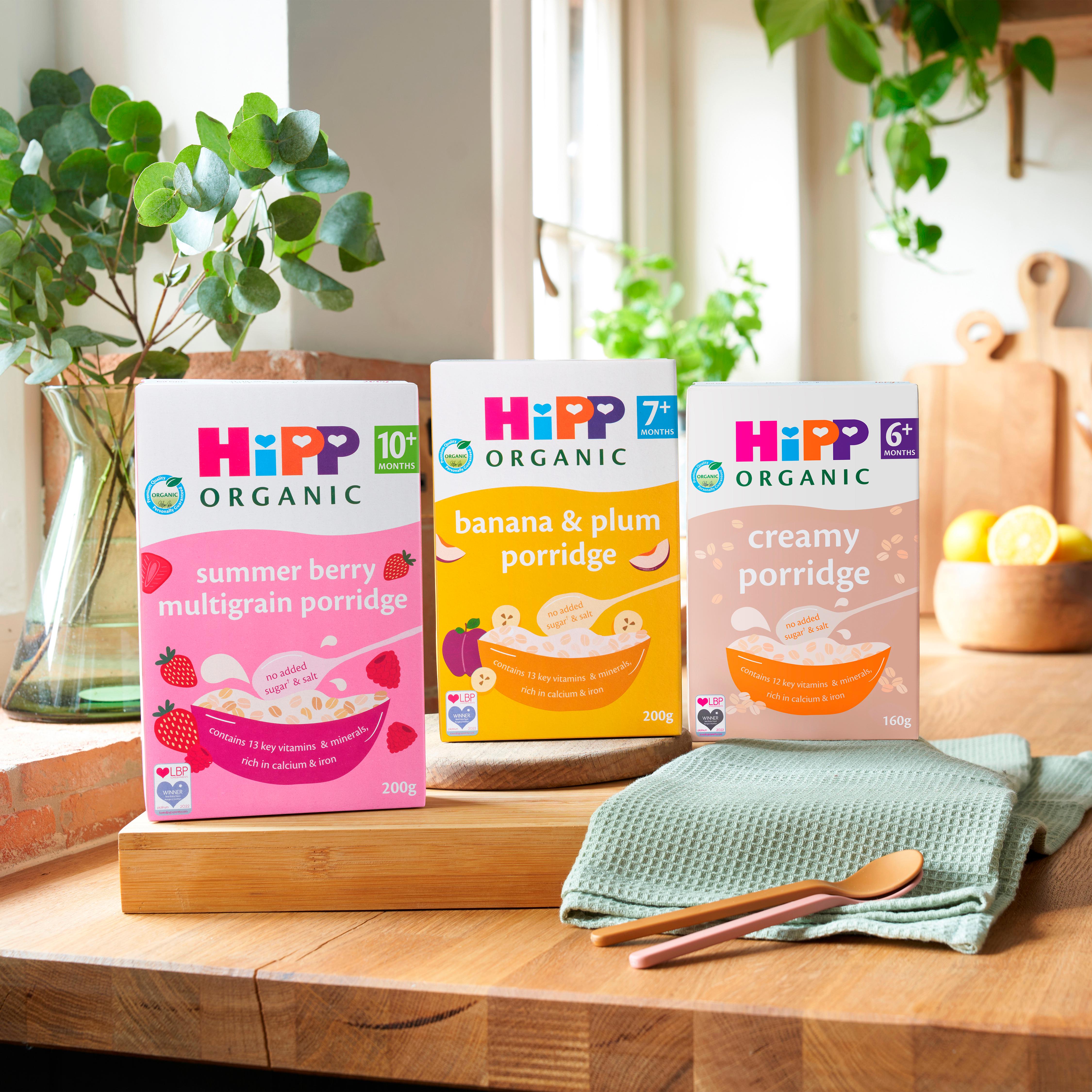 HiPP Organic Creamy Porridge 6+ Months 160g thumbnail 4