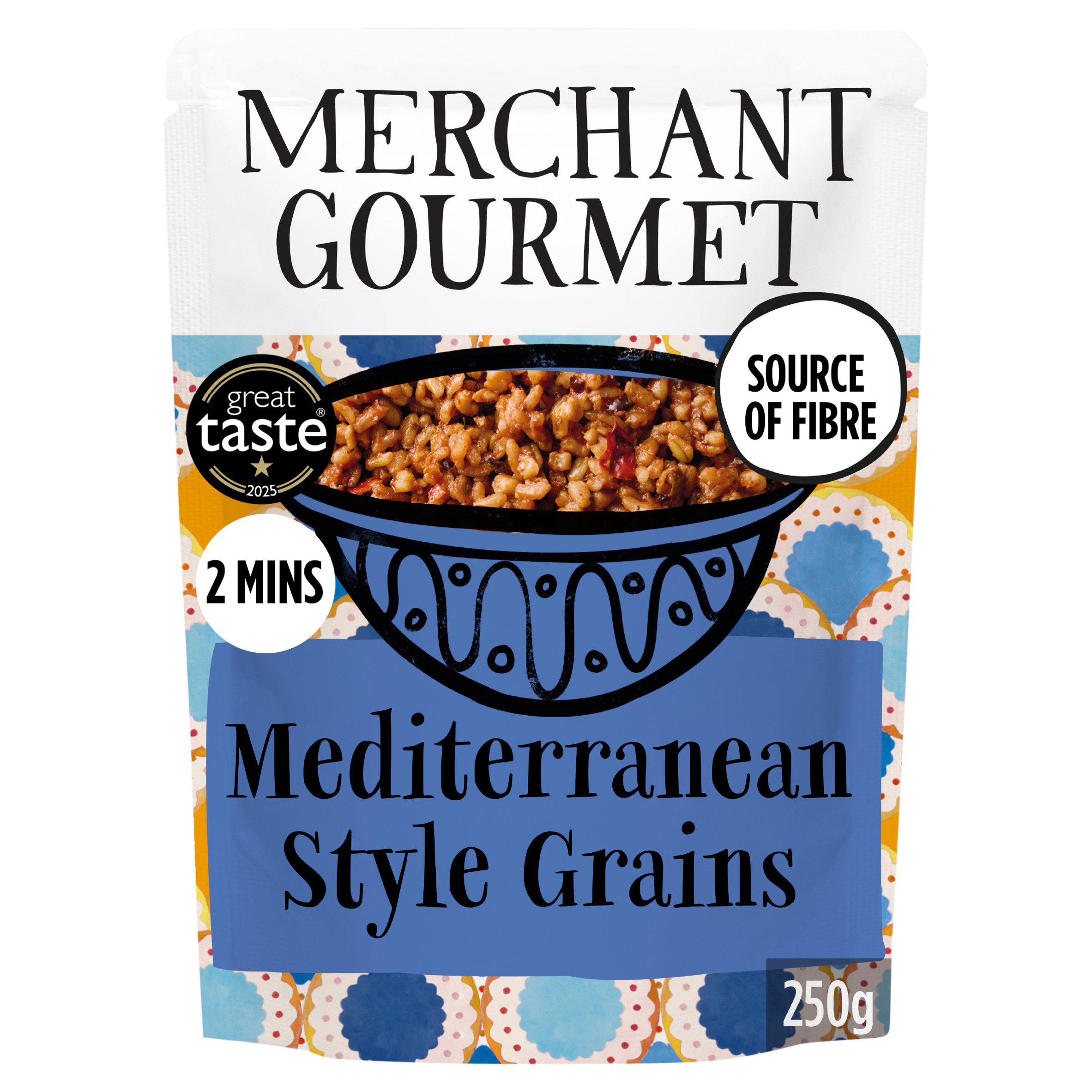 Merchant Gourmet Moreish Mediterranean Style Grains With Tomato & Olive 250g