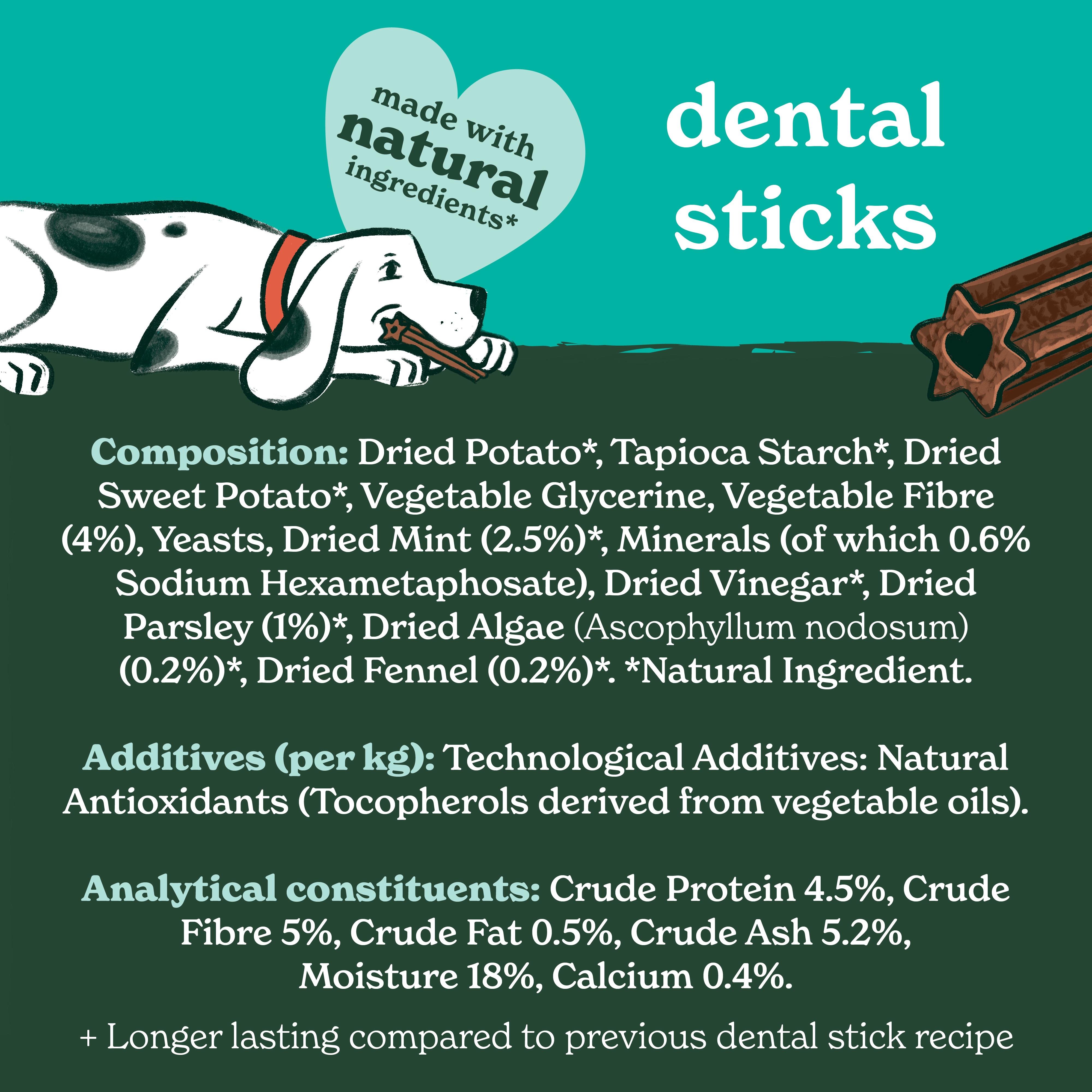 Forthglade Natural Grain Free Dental Sticks x5 170g thumbnail 5