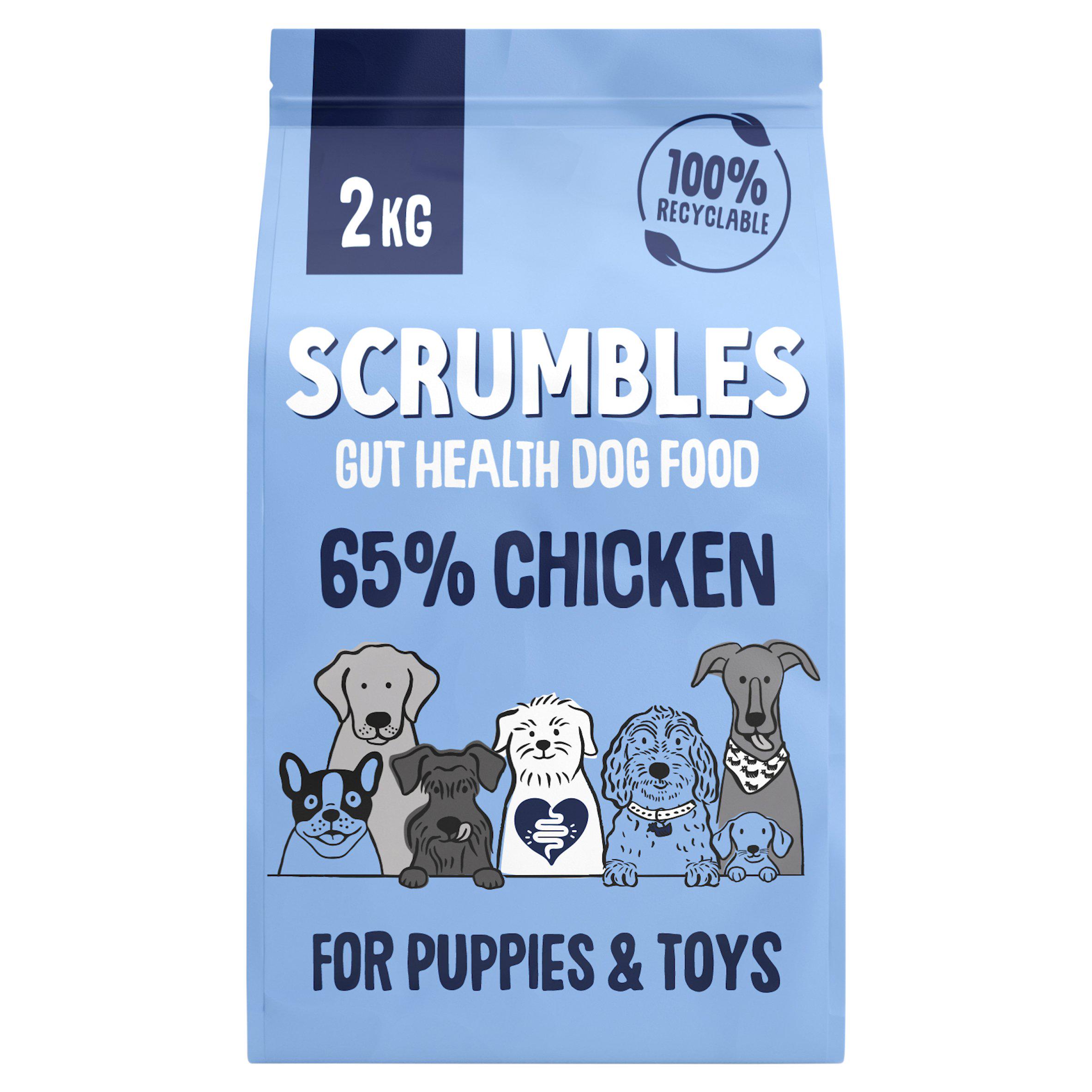 Scrumbles Puppies & Toys Chicken Dry Dog Food