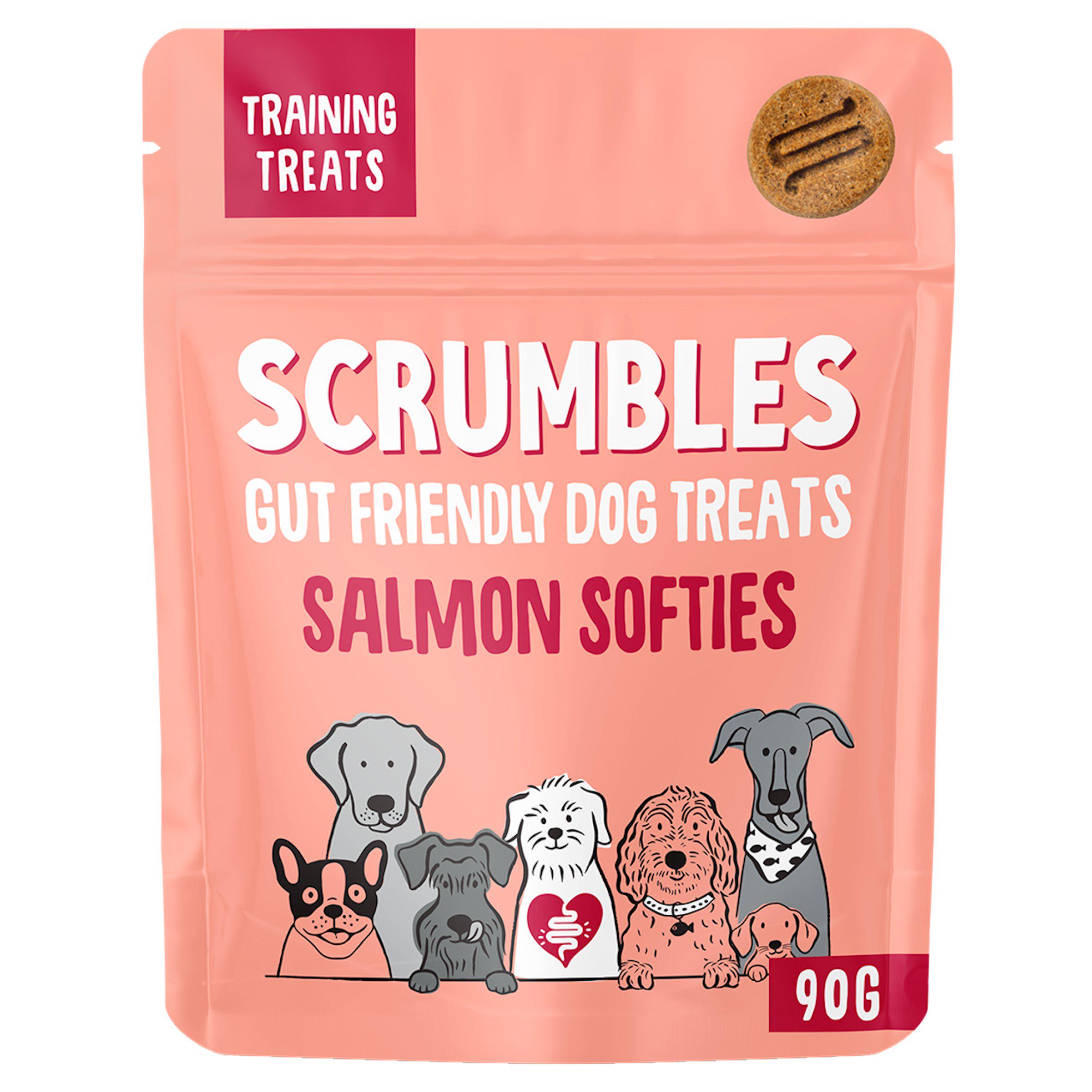 Scrumbles Softies Salmon Dog Treats