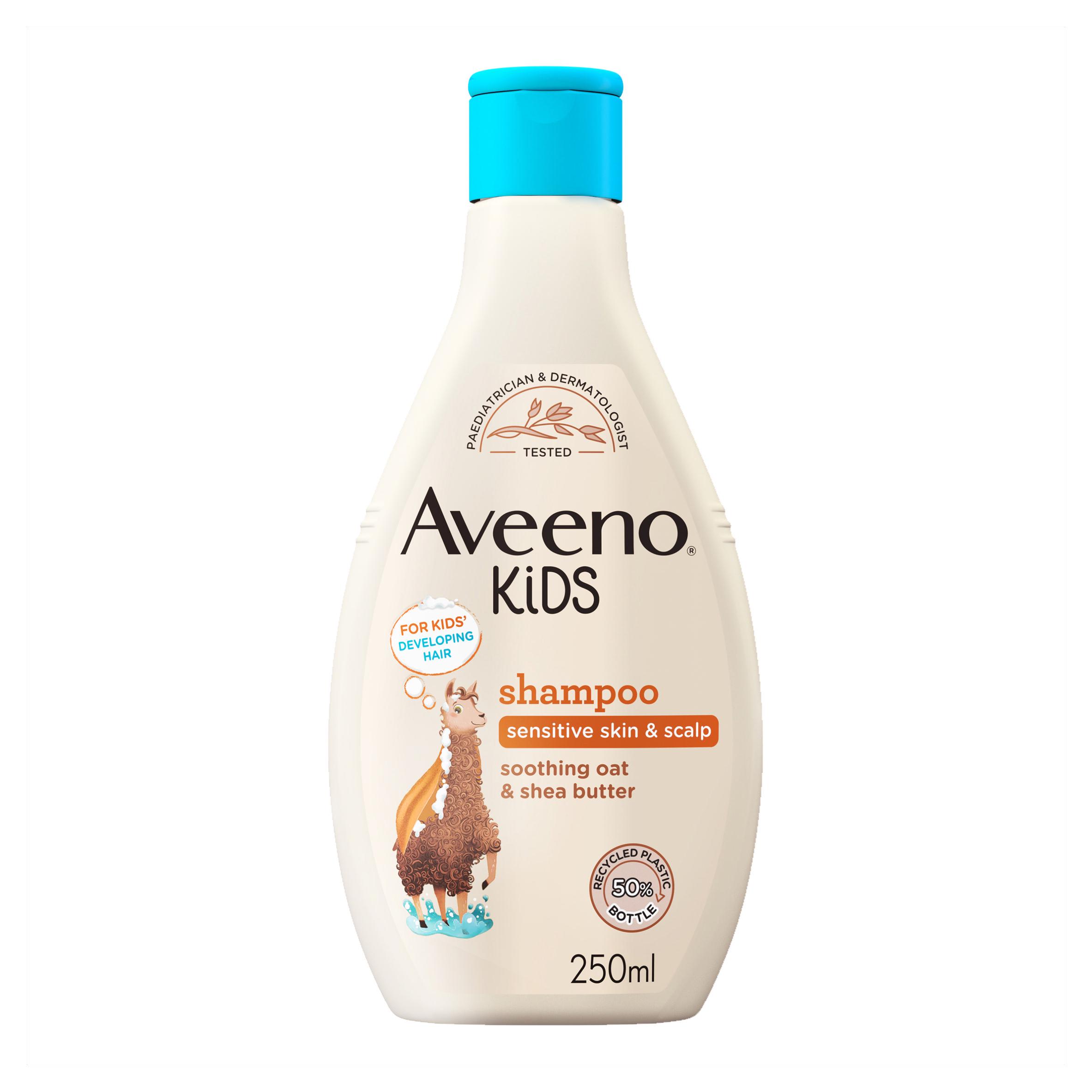 Aveeno Kids Shampoo with Soothing Oat & Shea Butter Developed For Your Little Superhero 250ml thumbnail 2