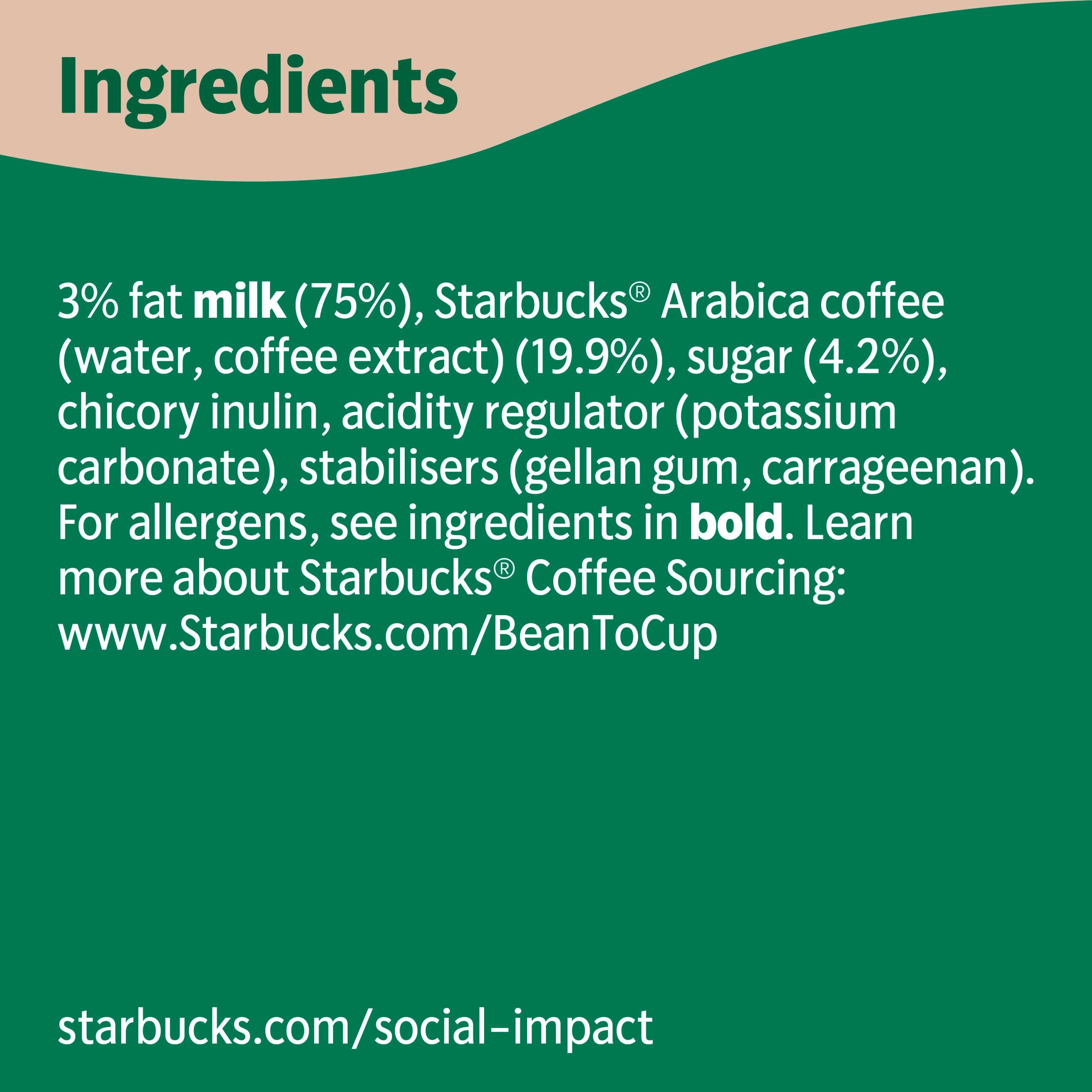 Starbucks Multiserve Caffè Latte Iced Coffee 750ml thumbnail 4