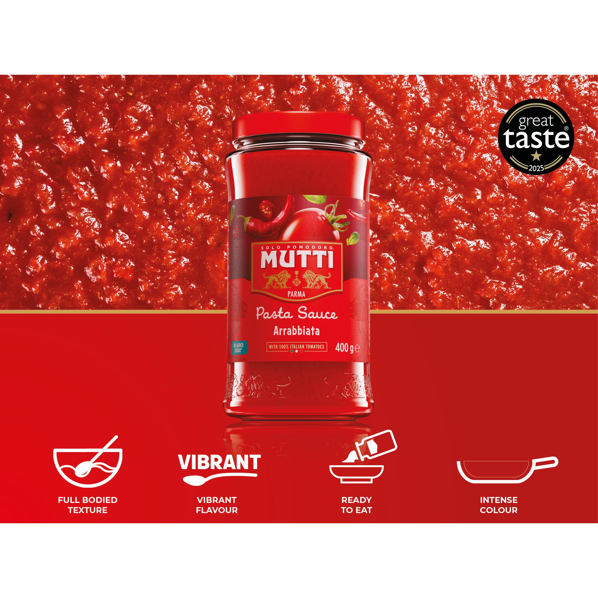 Mutti Tomato Pasta Sauce with Chilli 400g thumbnail 2