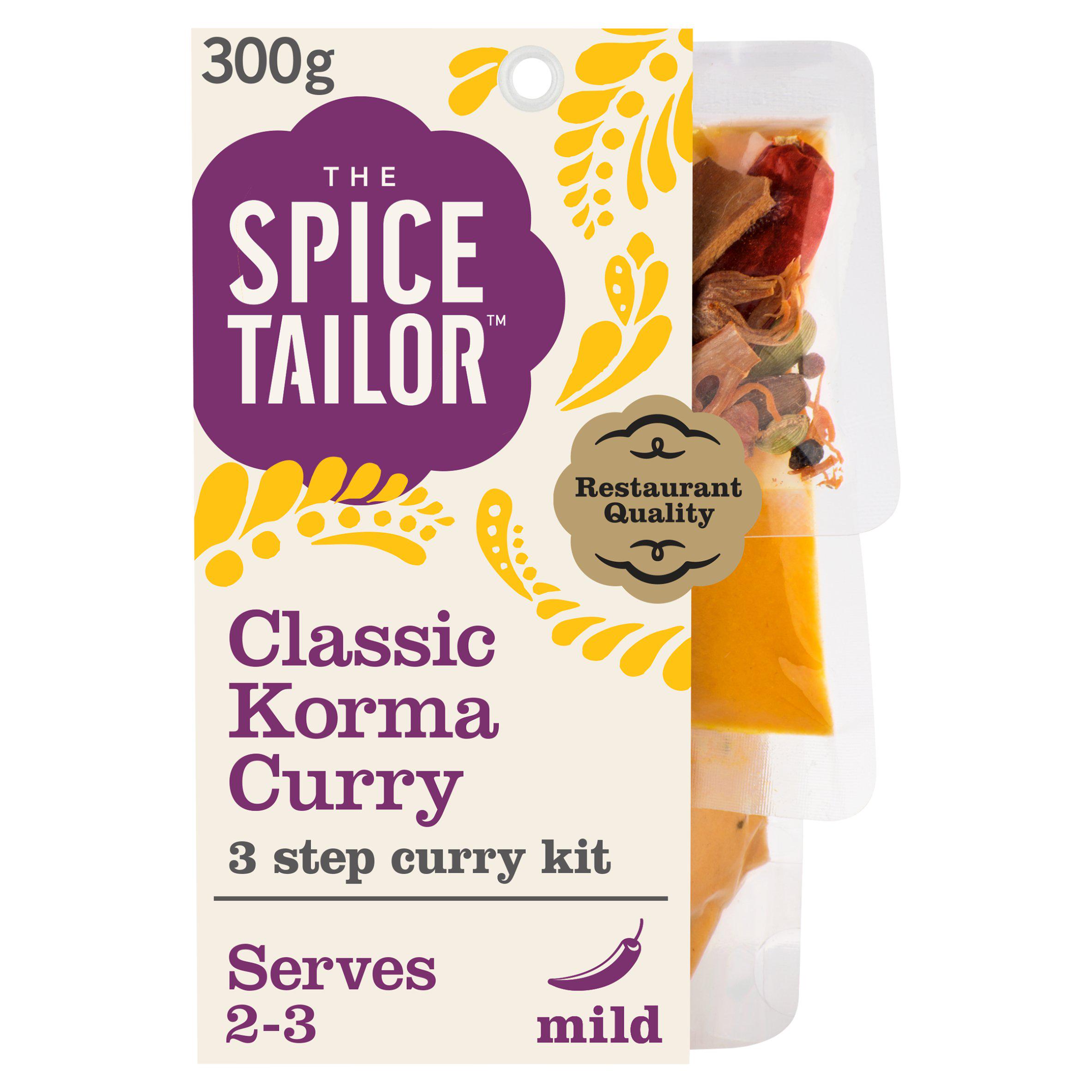 The Spice Tailor Korma Indian Curry Sauce Kit