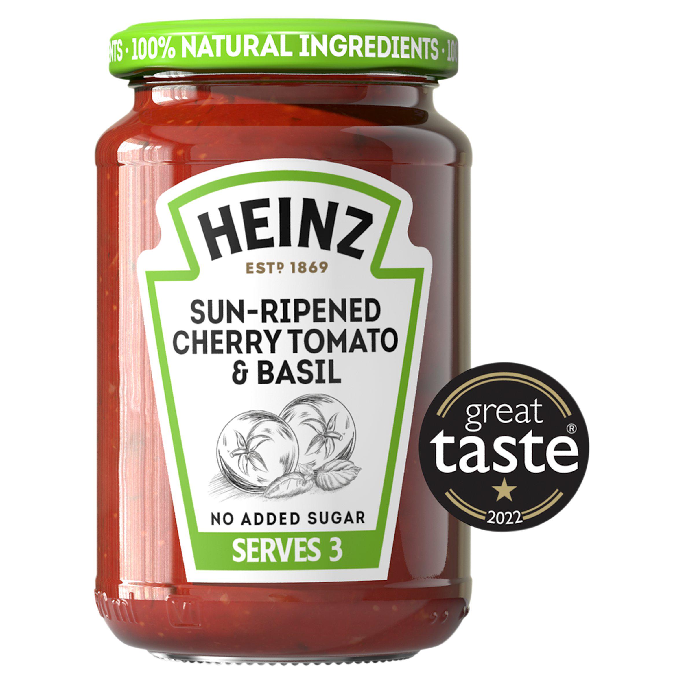 Heinz Cherry Tomato & Basil Pasta Sauce