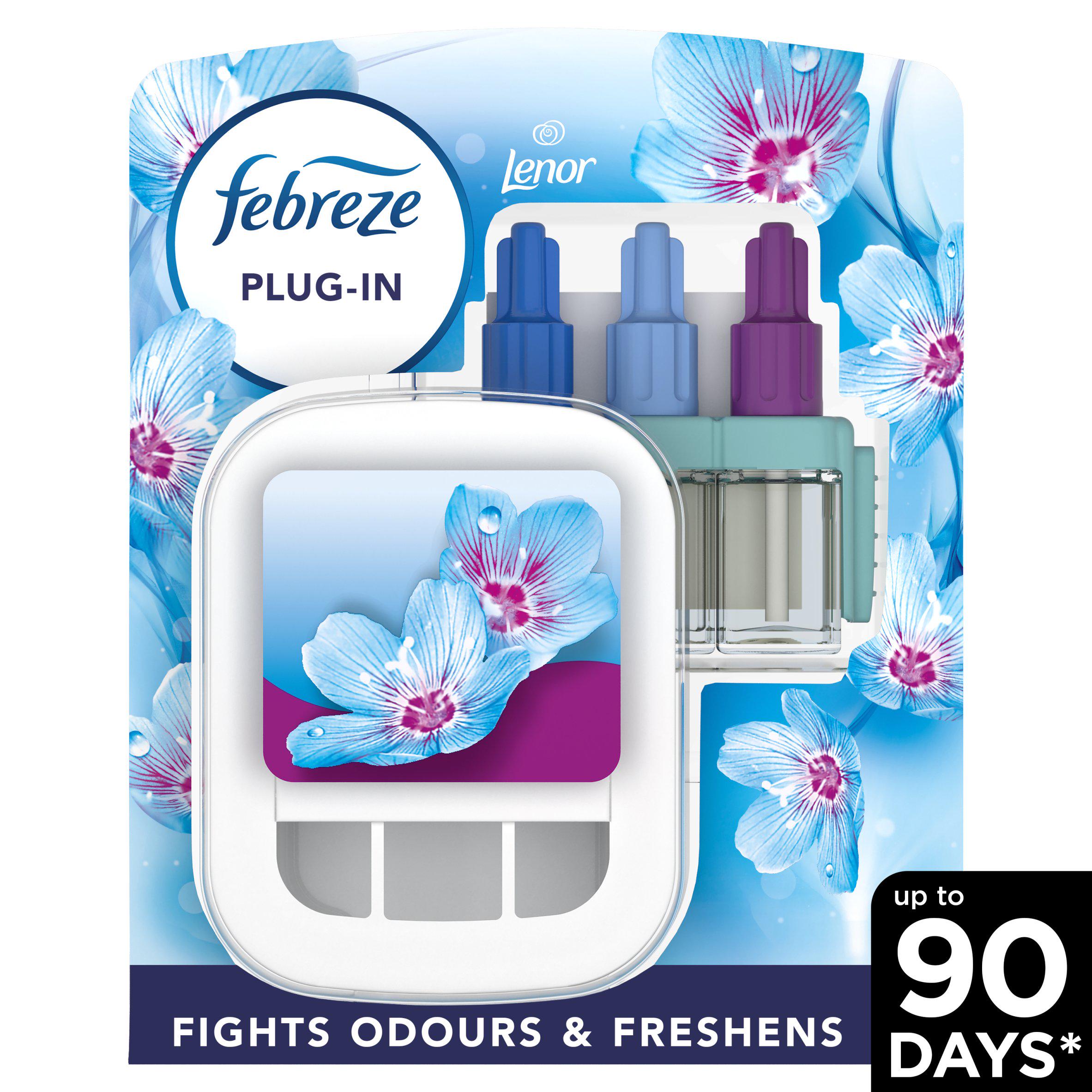 Febreze Air Freshener Plug & Refill Starter Kit Spring Awakening 20Ml