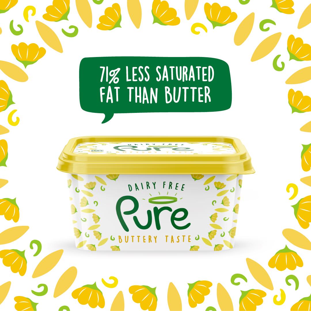 Pure Dairy Free Buttery Taste 500g thumbnail 2