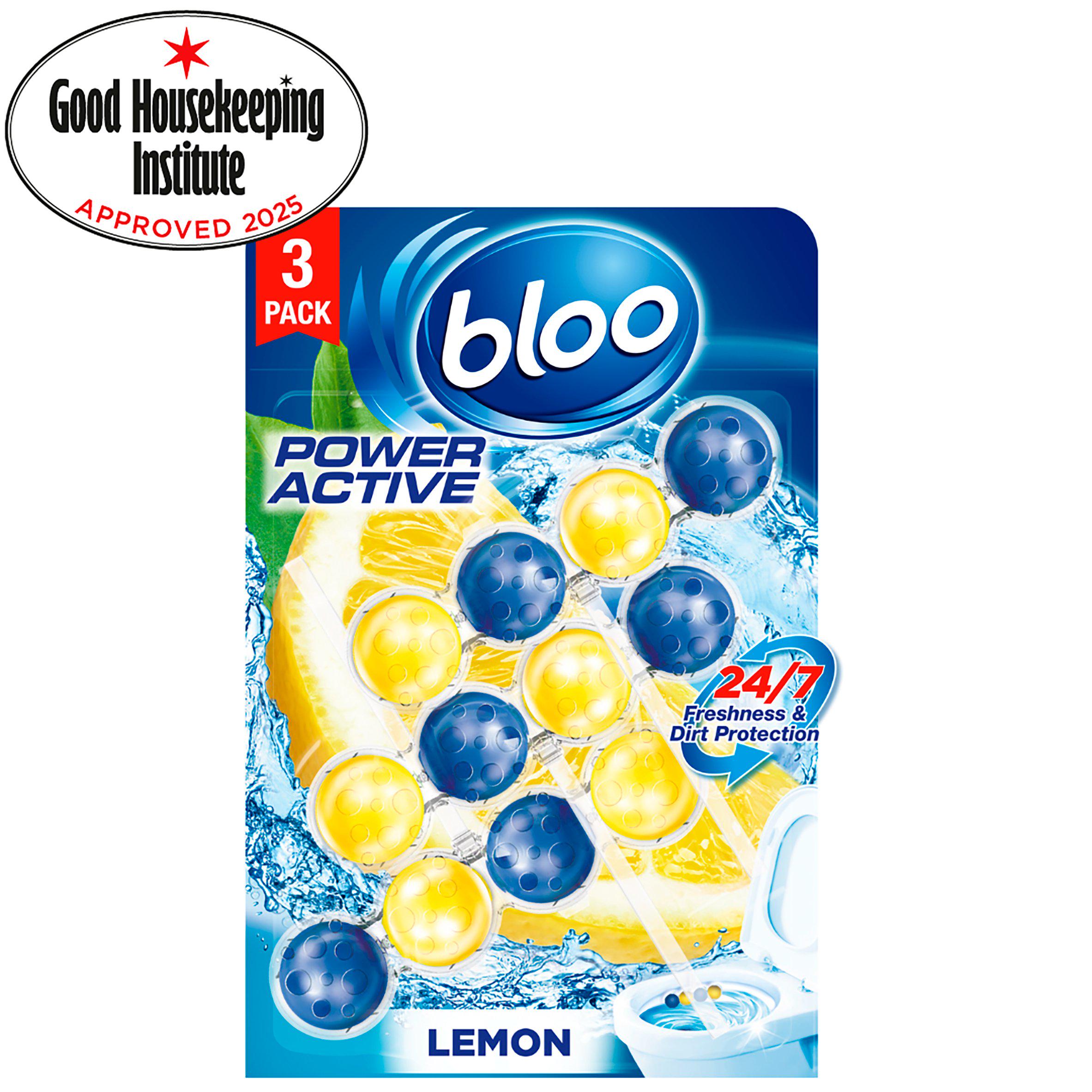 Bloo Power Active Lemon 3 x 50g
