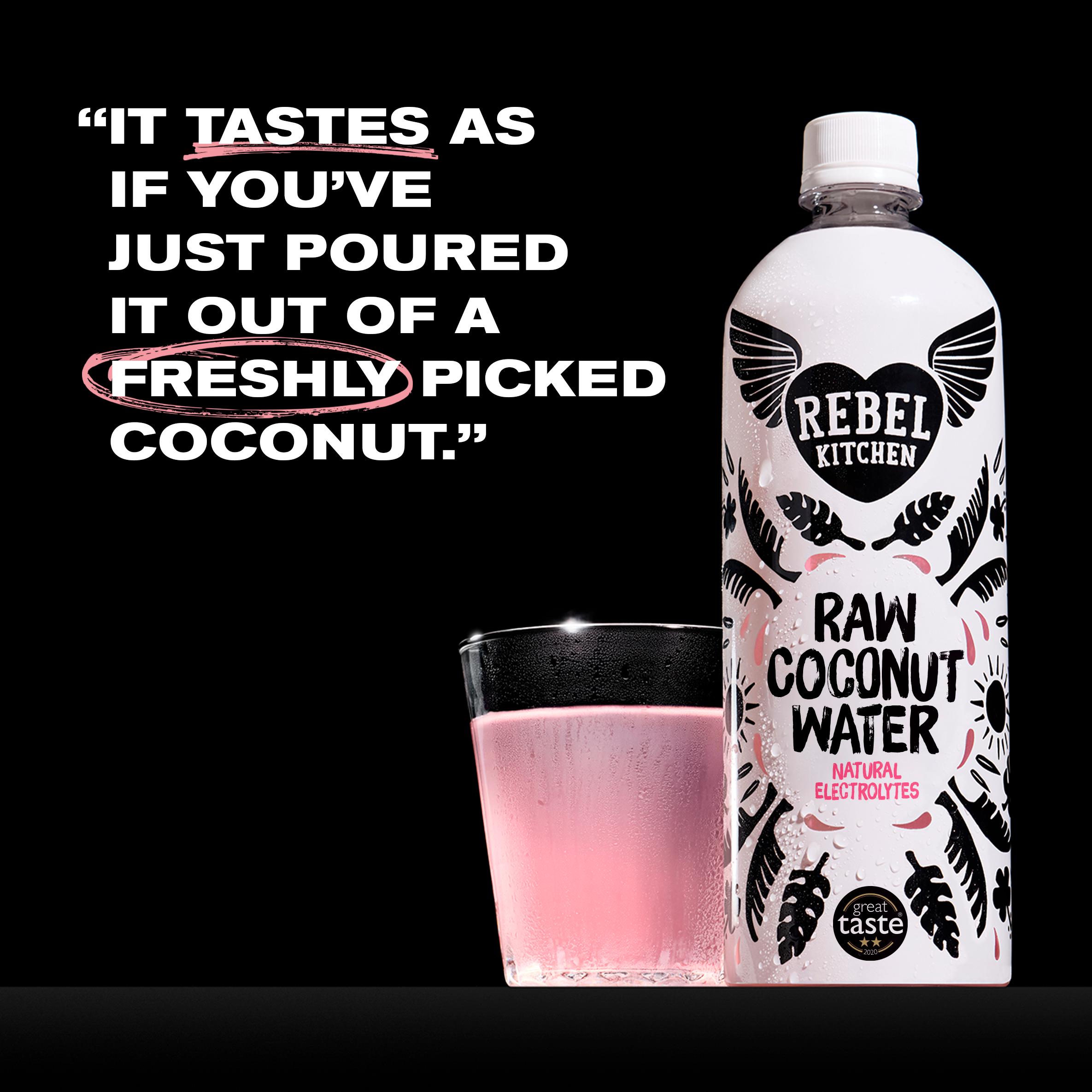 Rebel Kitchen Raw Coconut Water 750ml thumbnail 5