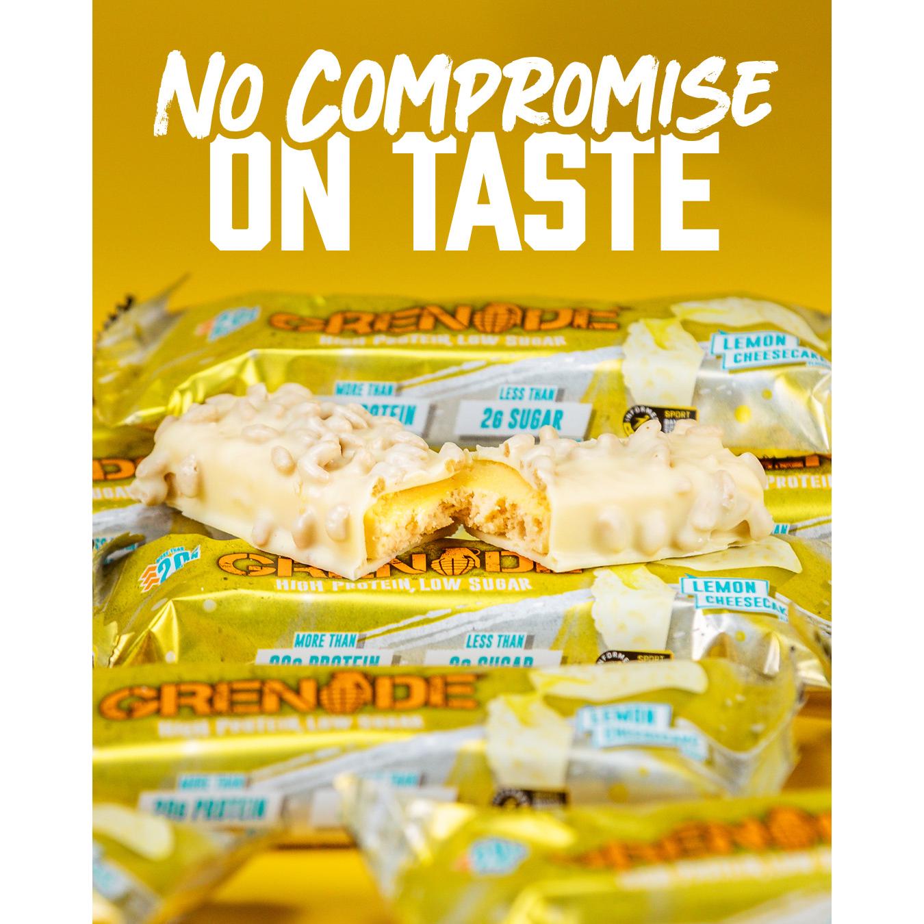 Grenade Lemon Cheesecake Flavour Protein Bar 60g thumbnail 4